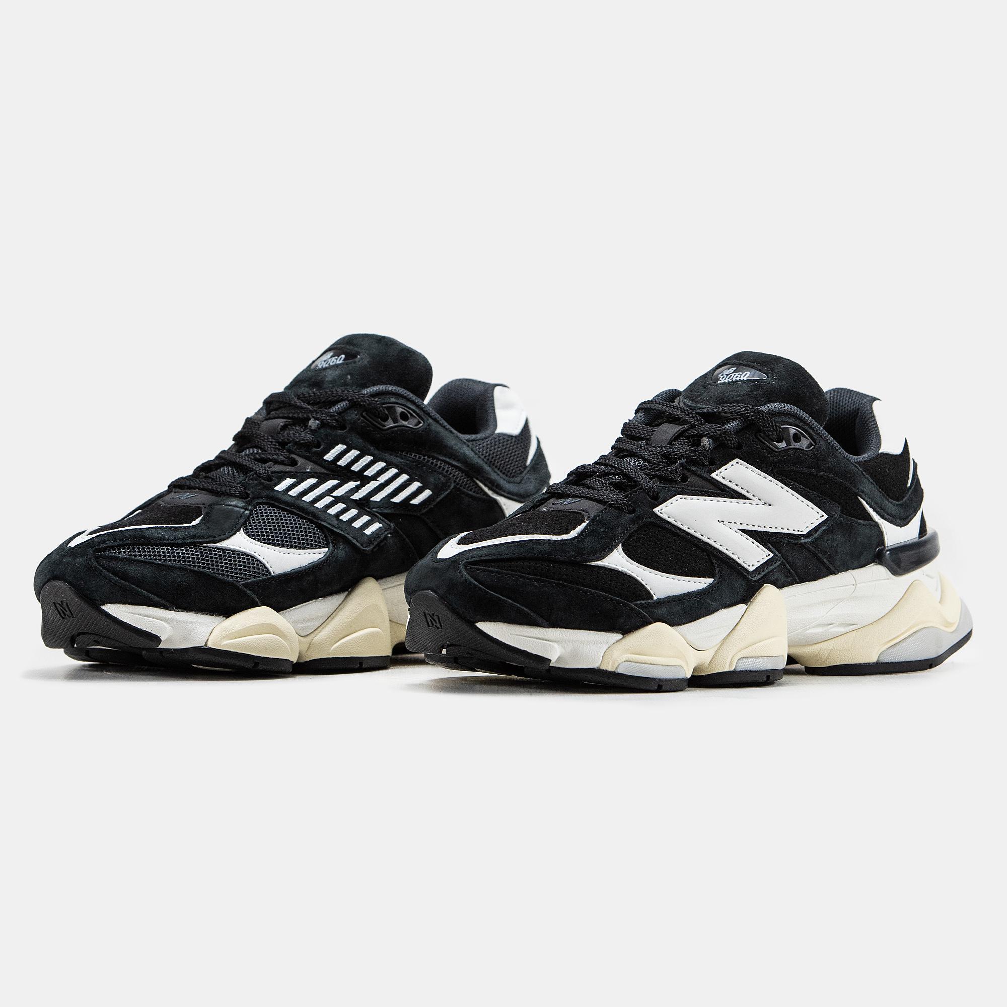 New Balance 9060 Black White Cream - изображение 5