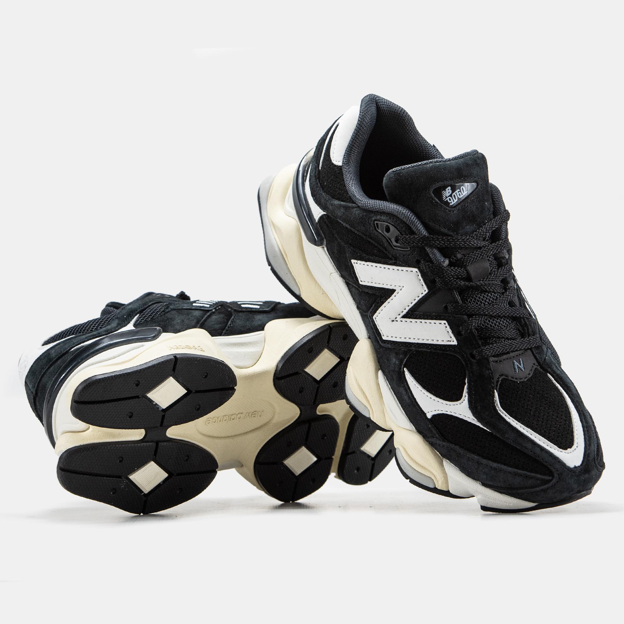 New Balance 9060 Black White Cream - изображение 6
