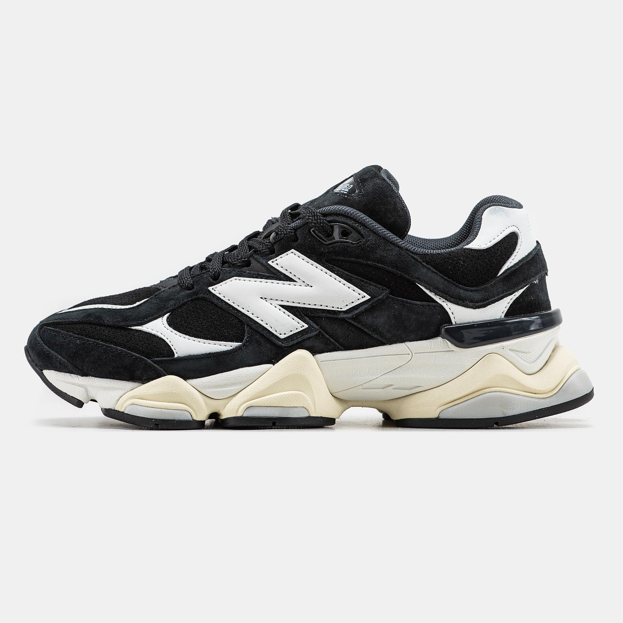 New Balance 9060 Black White Cream