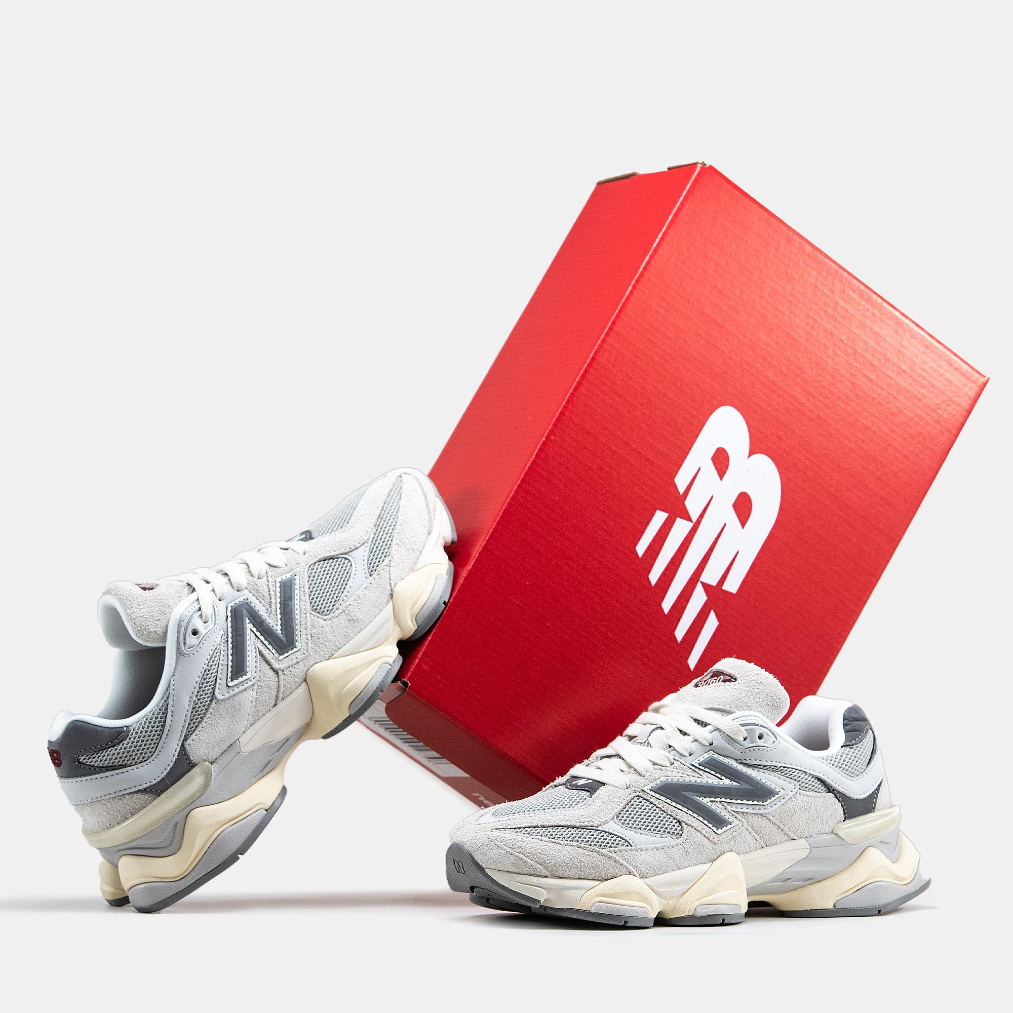 New Balance 9060 Sea Salt Grey - изображение 8