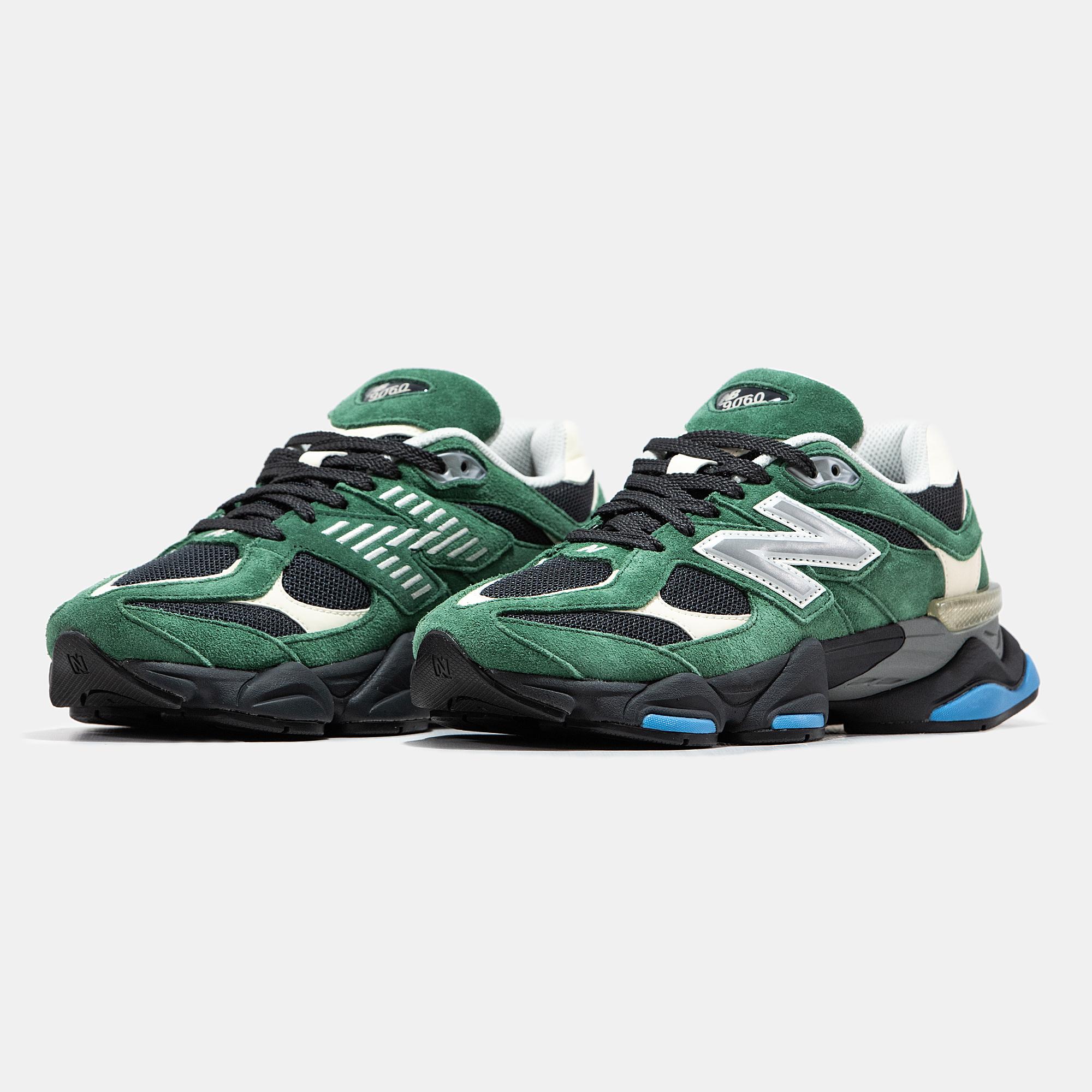 New Balance 9060 Green Black Blue - изображение 5