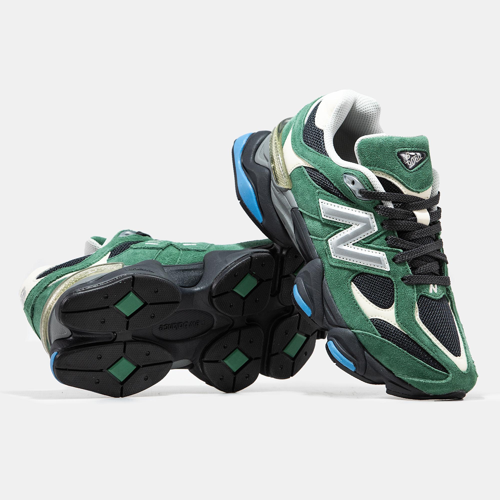 New Balance 9060 Green Black Blue - изображение 8