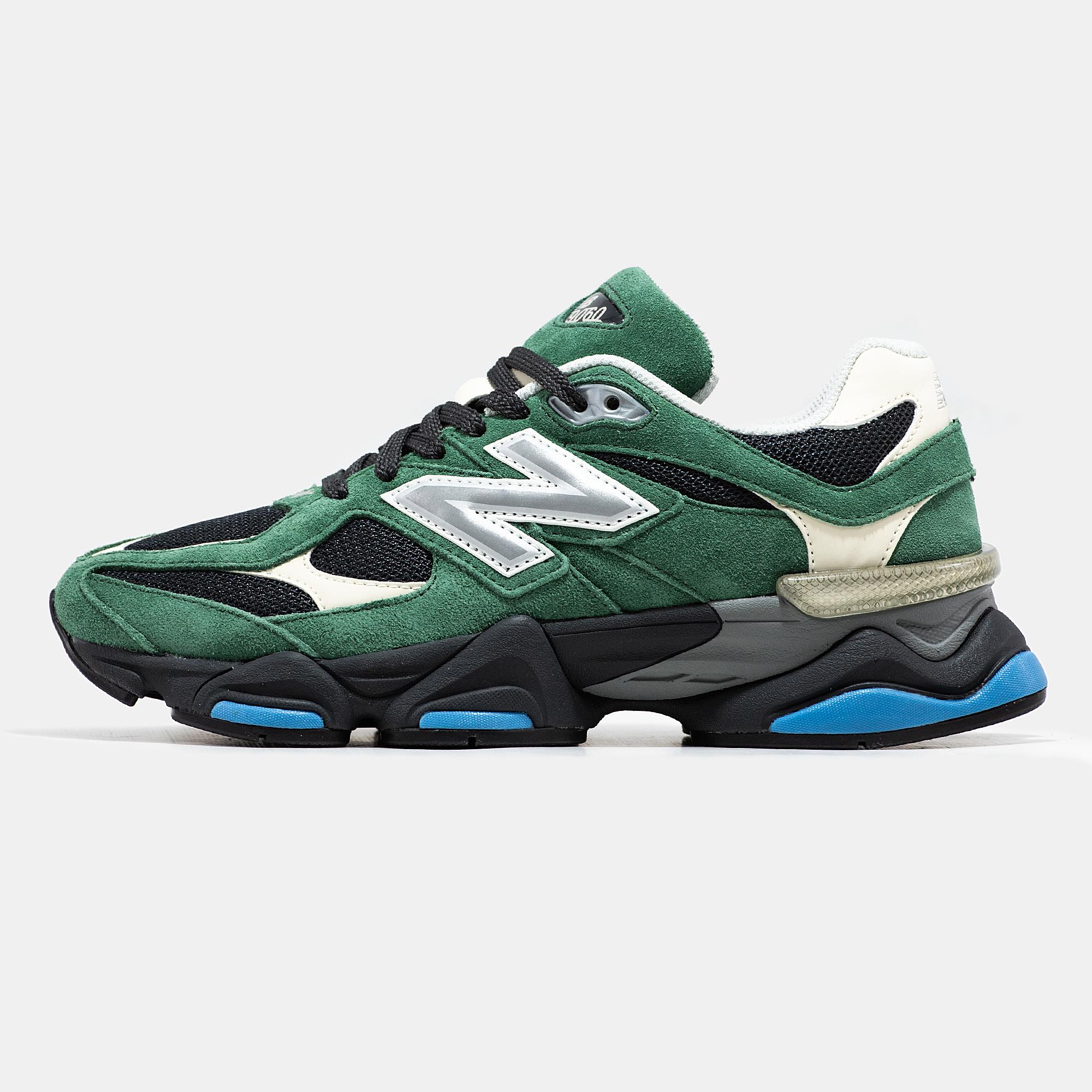 New Balance 9060 Green Black Blue