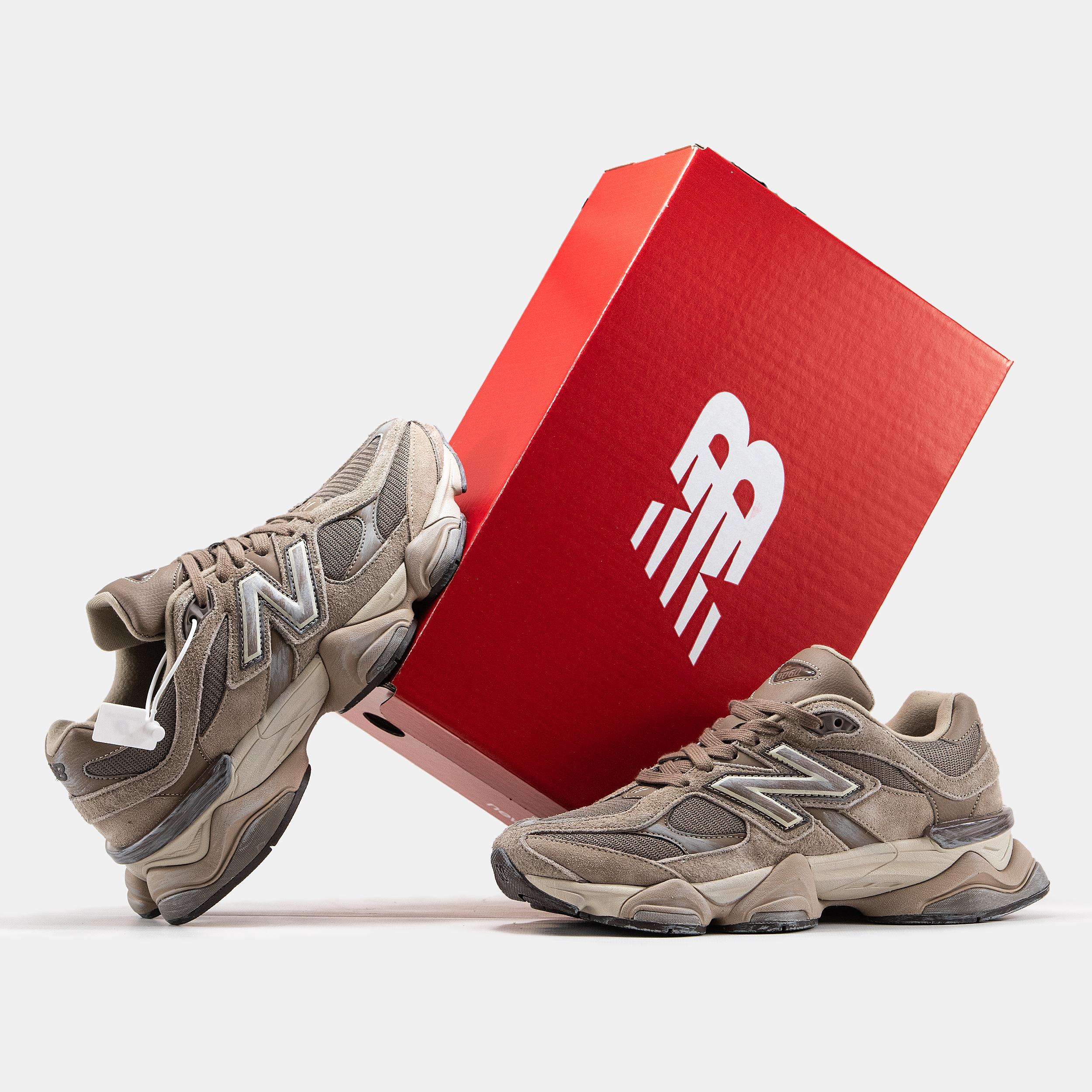 New Balance 9060 Brown Taupe Cream - изображение 10