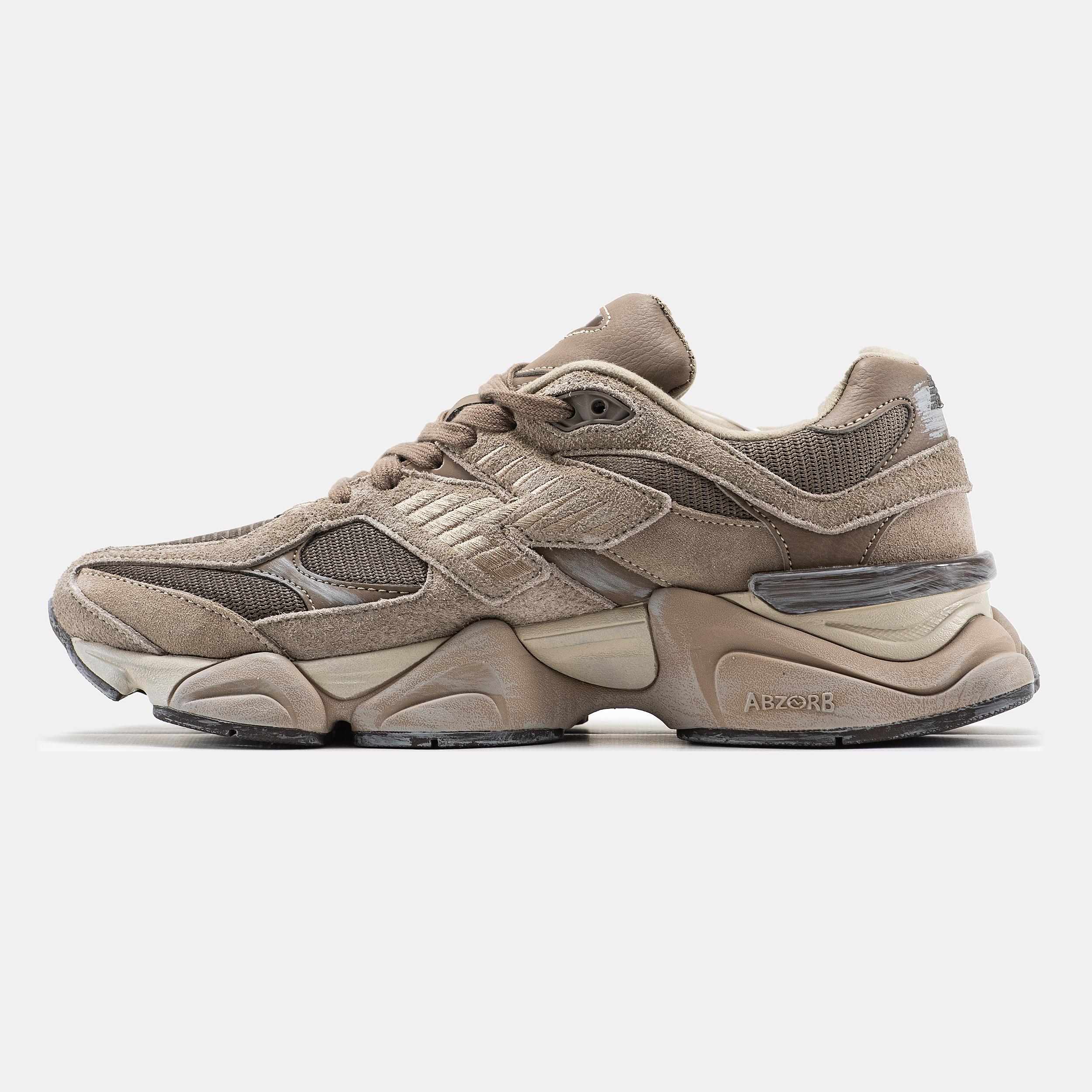 New Balance 9060 Brown Taupe Cream - изображение 5