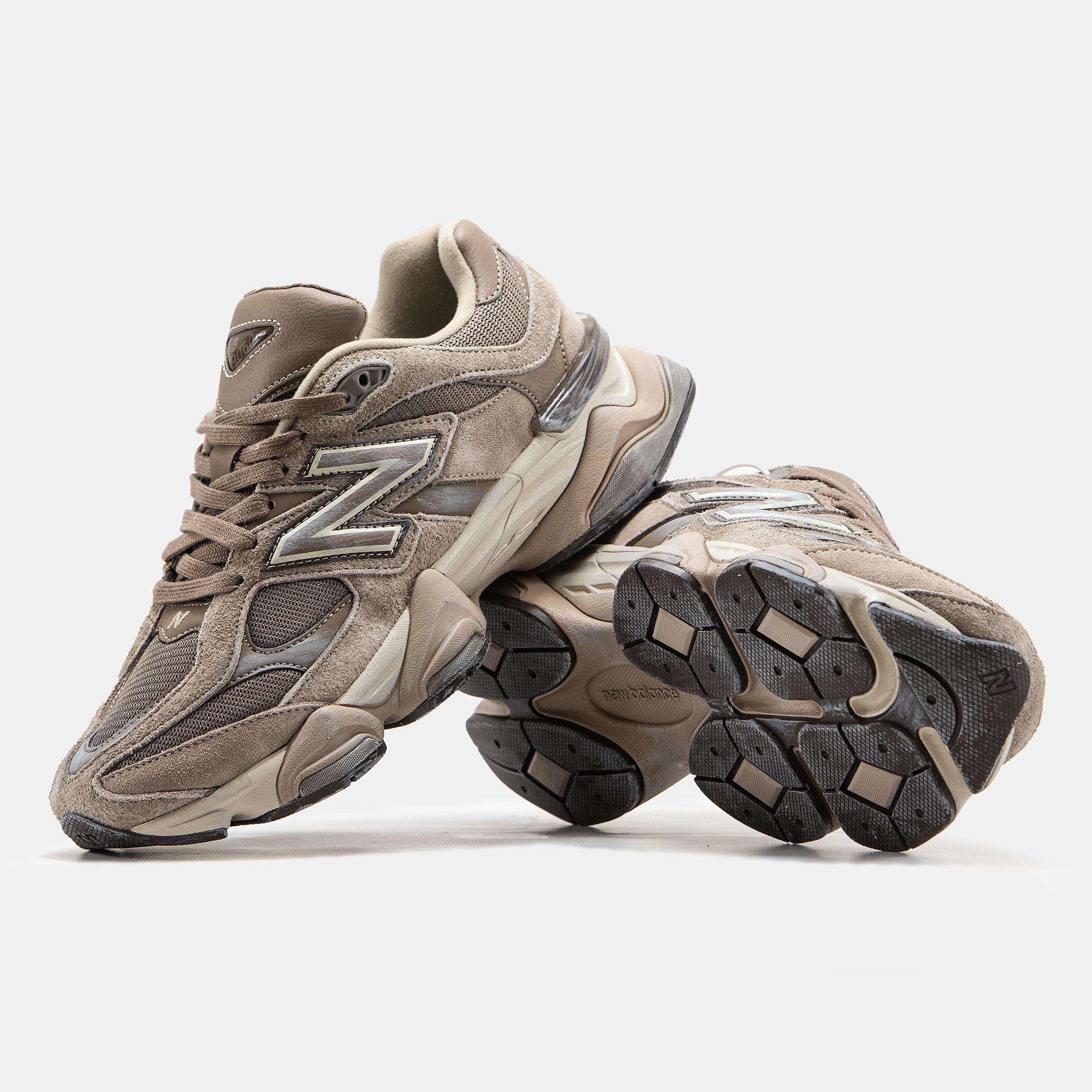 New Balance 9060 Brown Taupe Cream - изображение 8