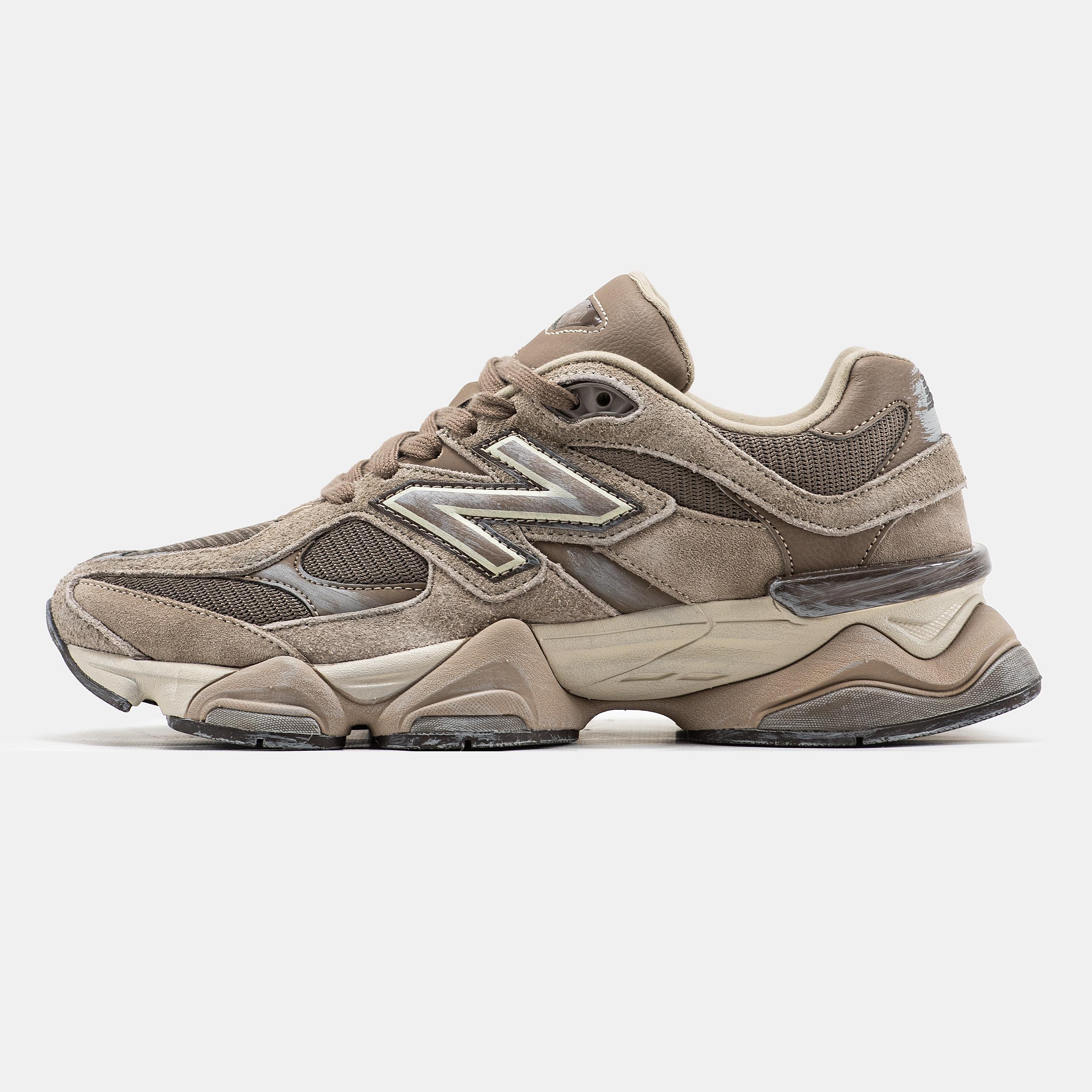 New Balance 9060 Brown Taupe Cream