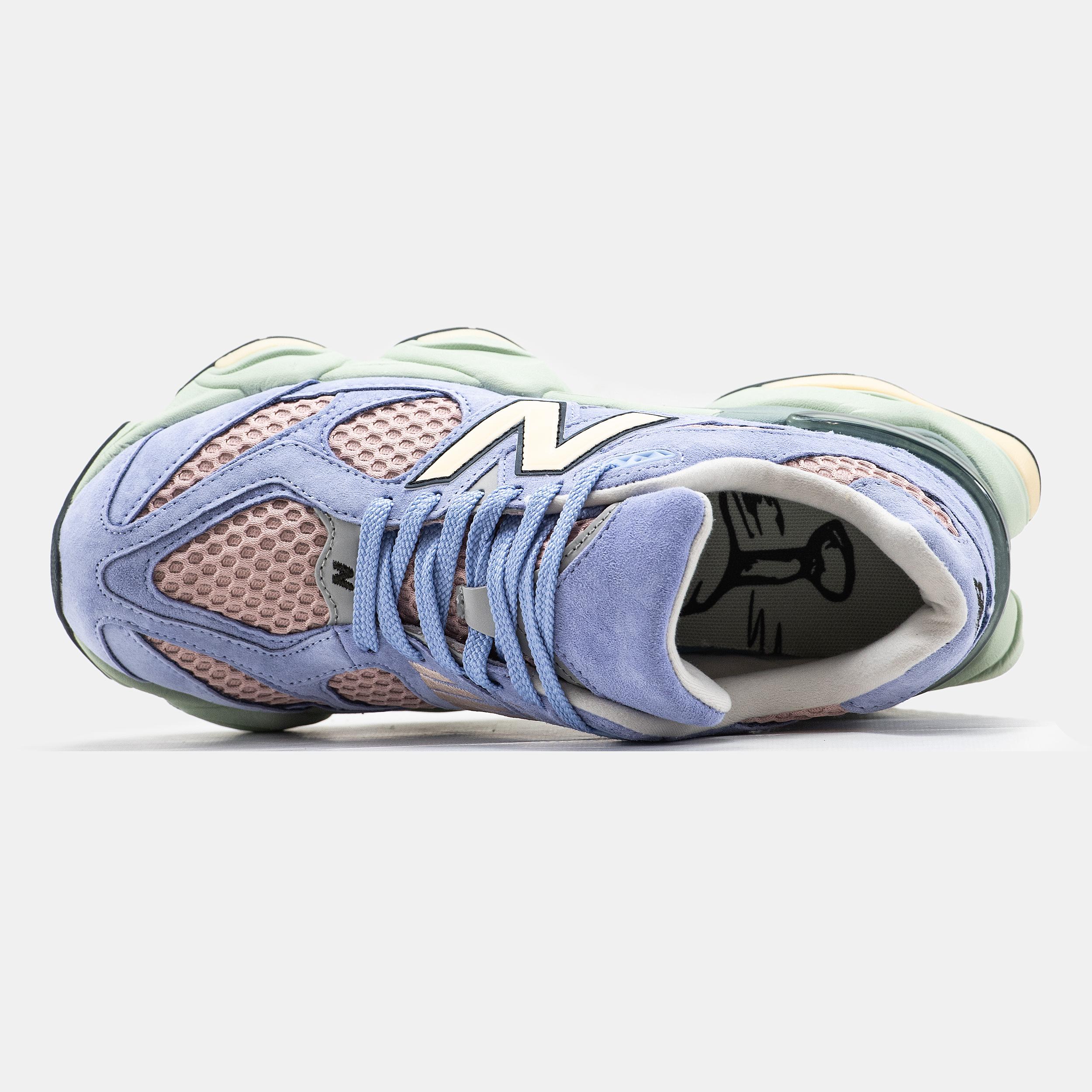 New Balance 9060 x The Whitaker Group Lilac Pink Mint - изображение 3