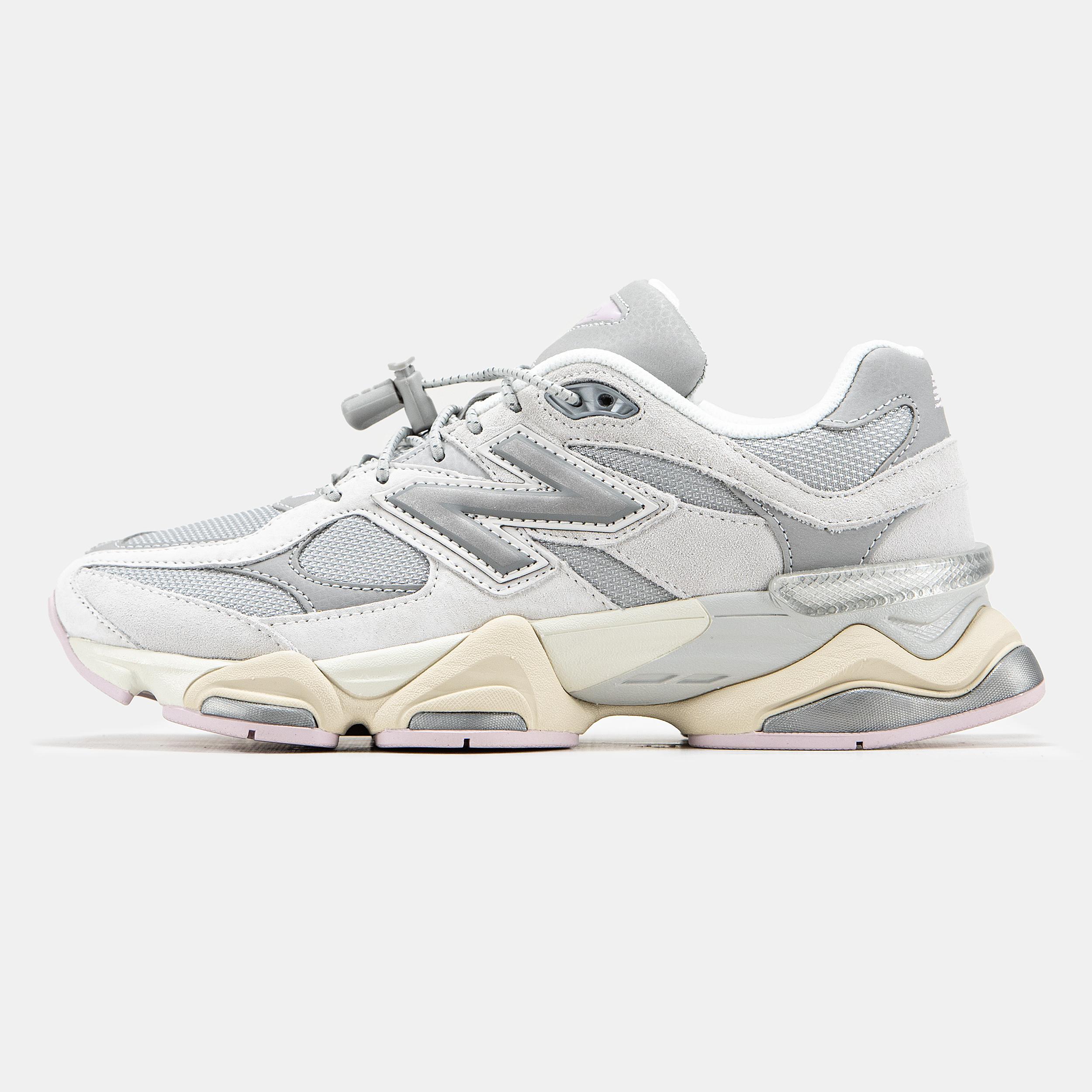 New Balance 9060 White Silver Cream