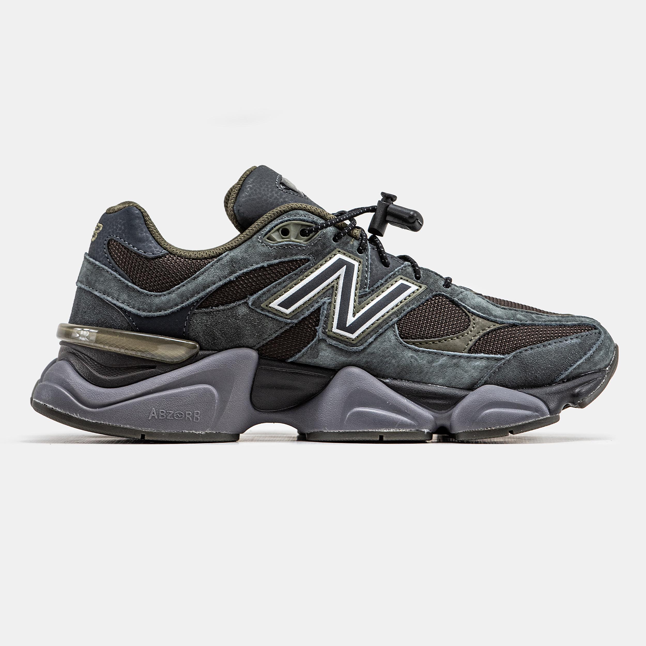 New Balance 9060 Black Olive Grey - изображение 2