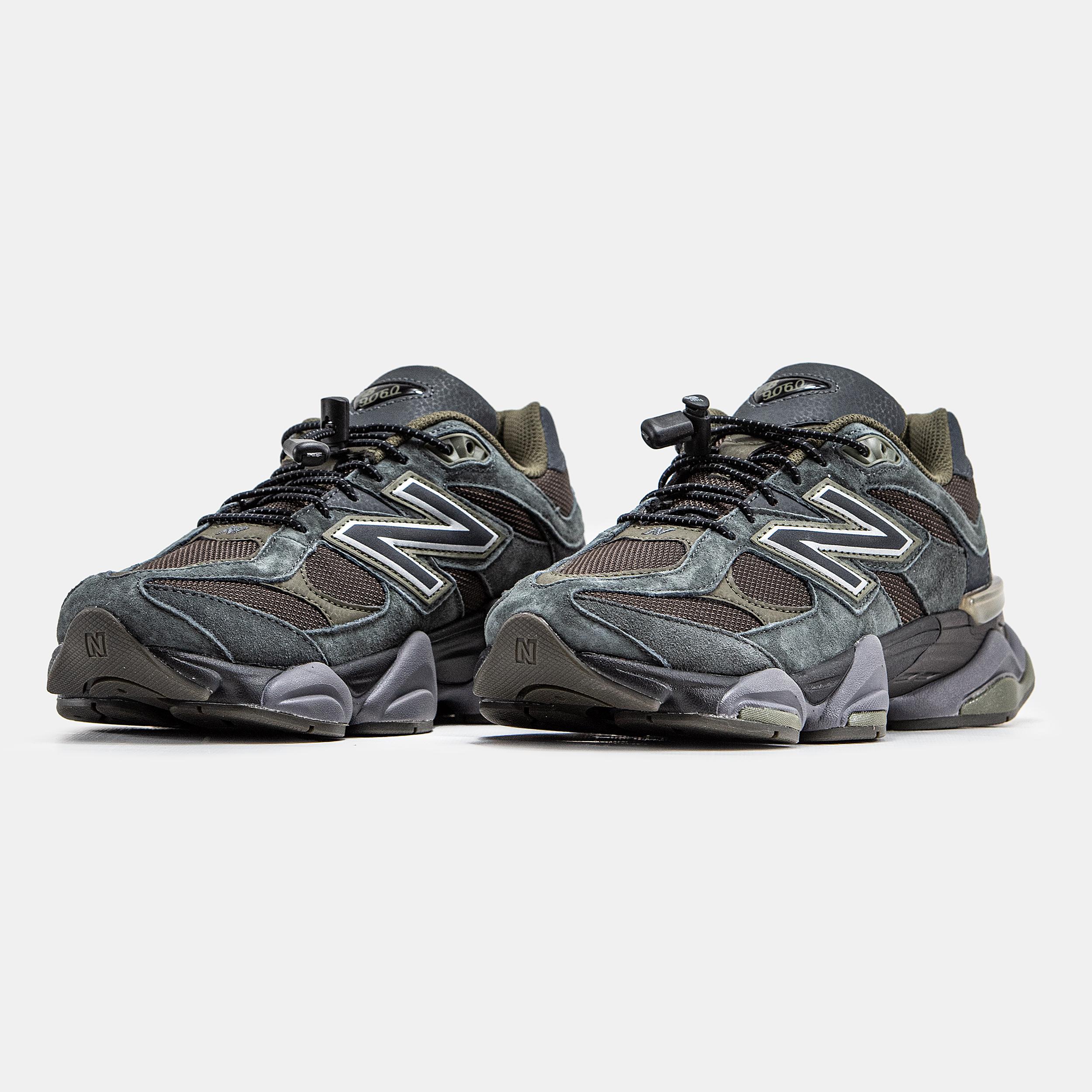New Balance 9060 Black Olive Grey - изображение 5