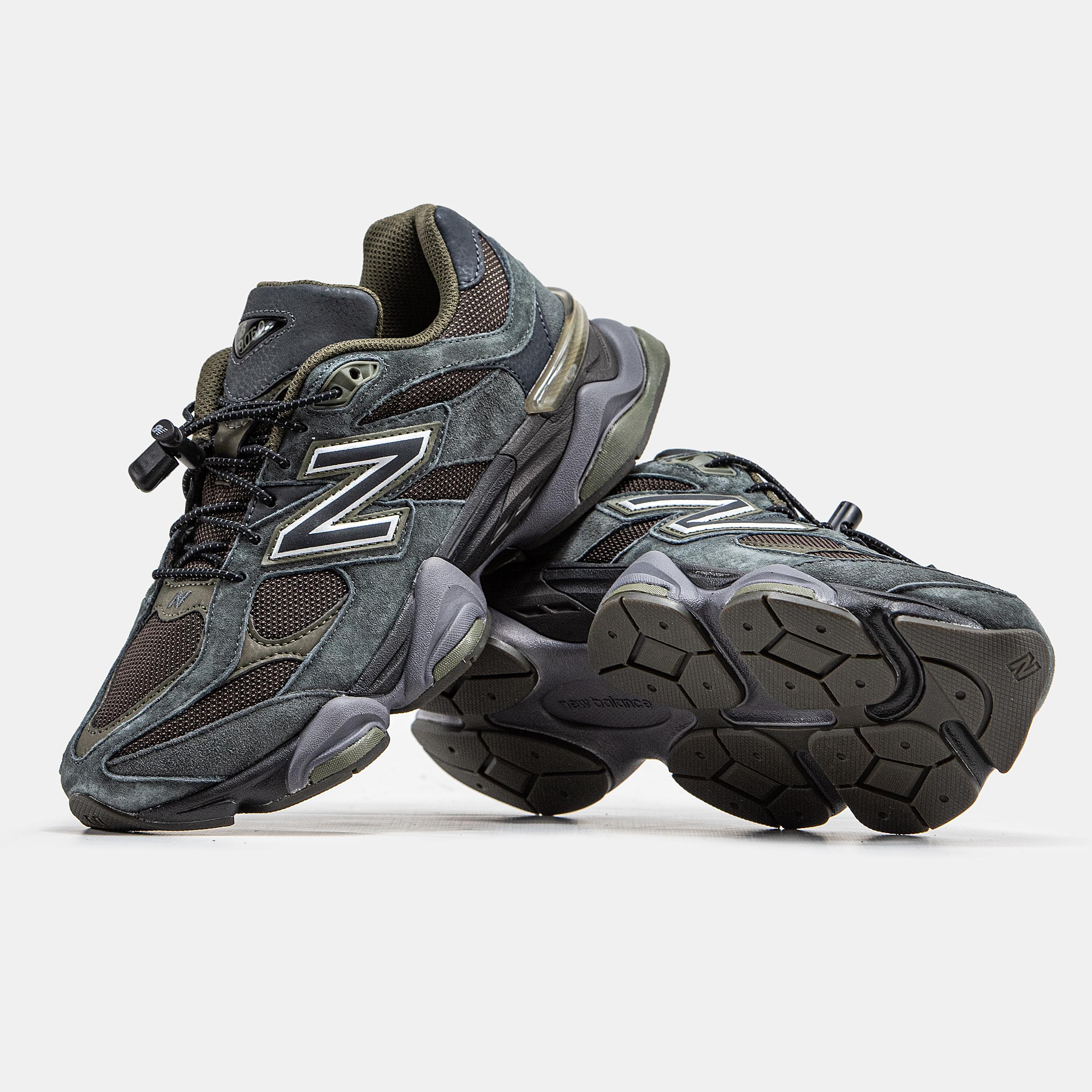 New Balance 9060 Black Olive Grey - изображение 6