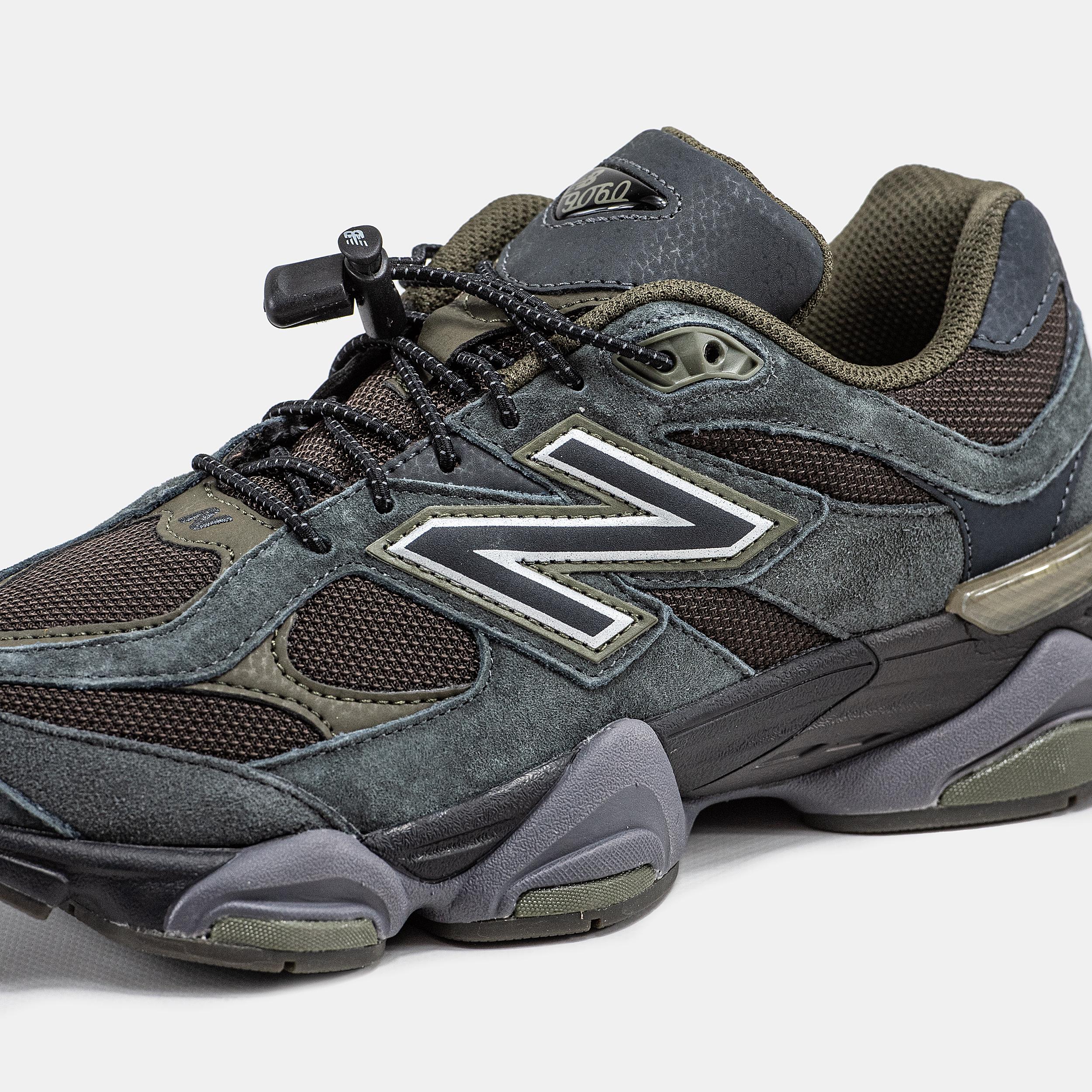 New Balance 9060 Black Olive Grey - изображение 7