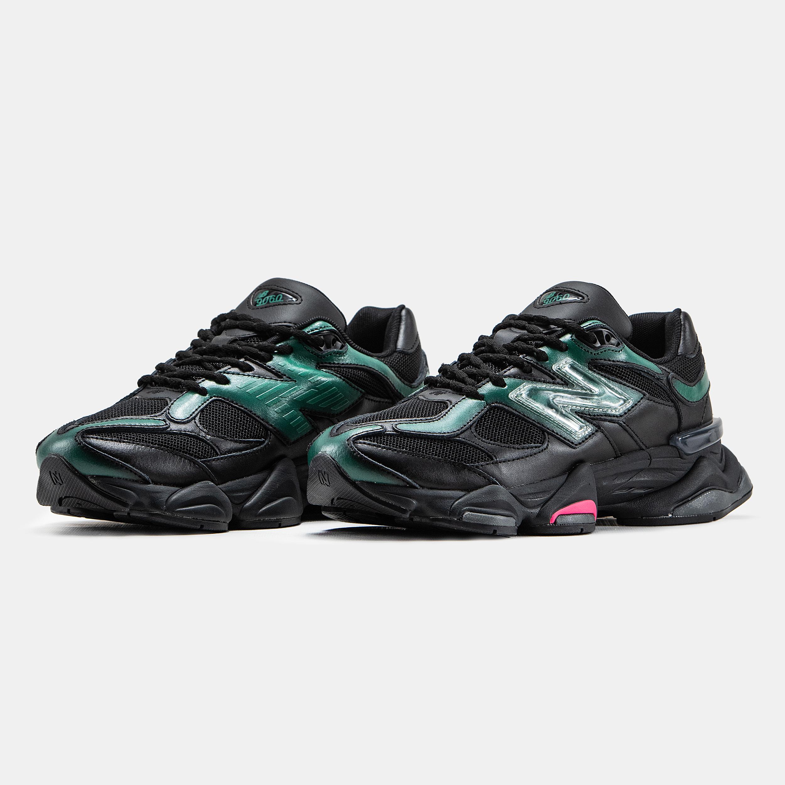 New Balance 9060 x Mowalola Black Green Pink - изображение 9