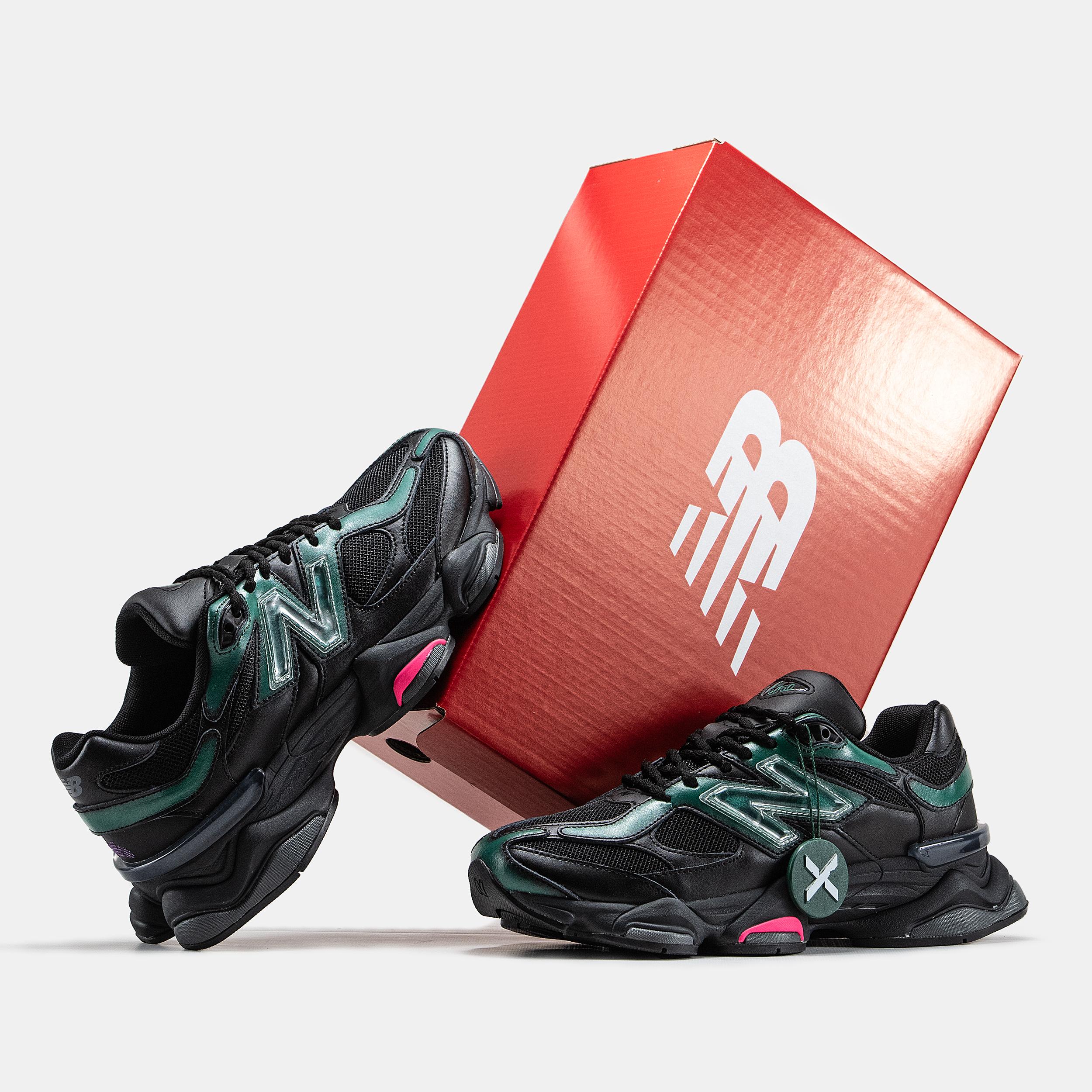 New Balance 9060 x Mowalola Black Green Pink - изображение 10