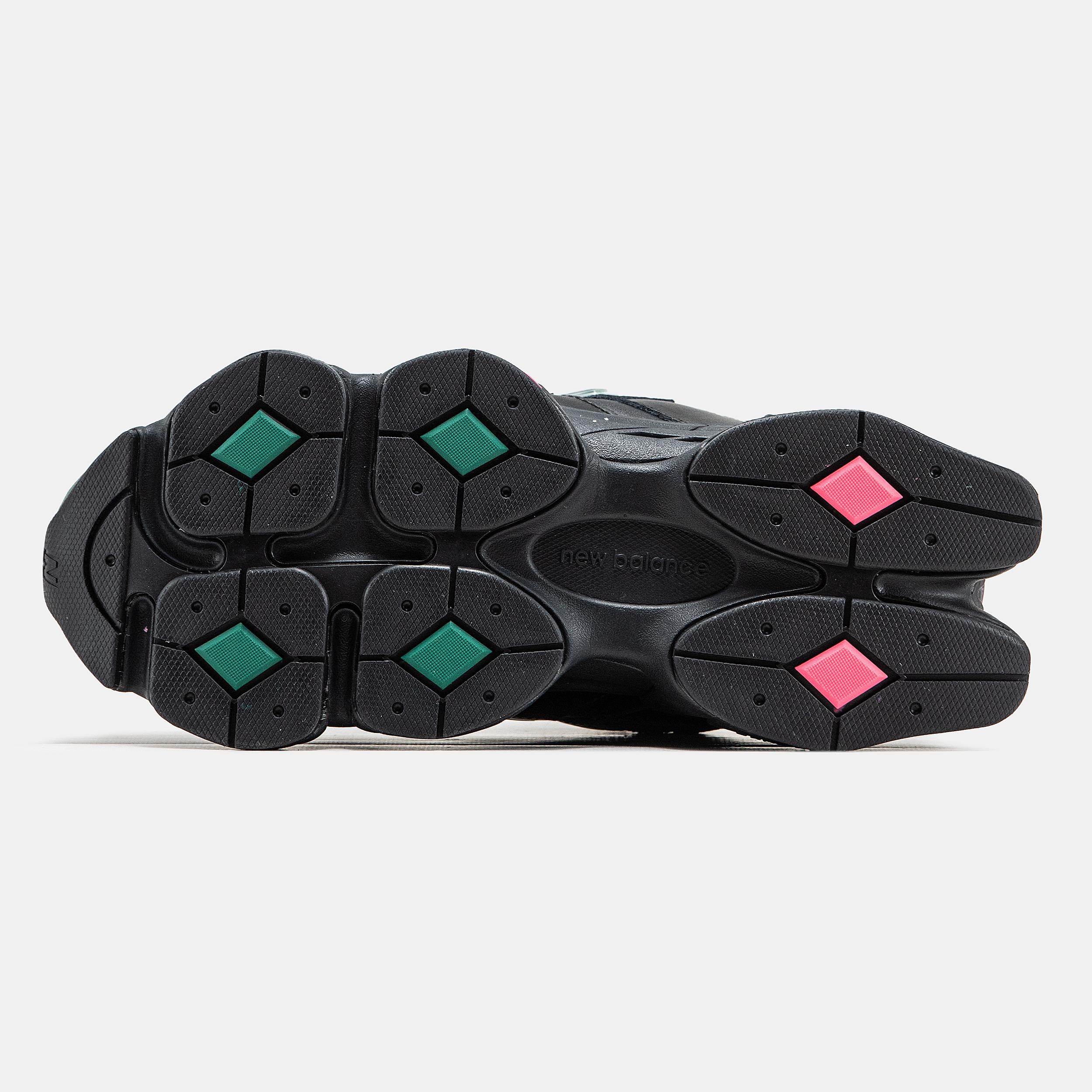 New Balance 9060 x Mowalola Black Green Pink - изображение 1