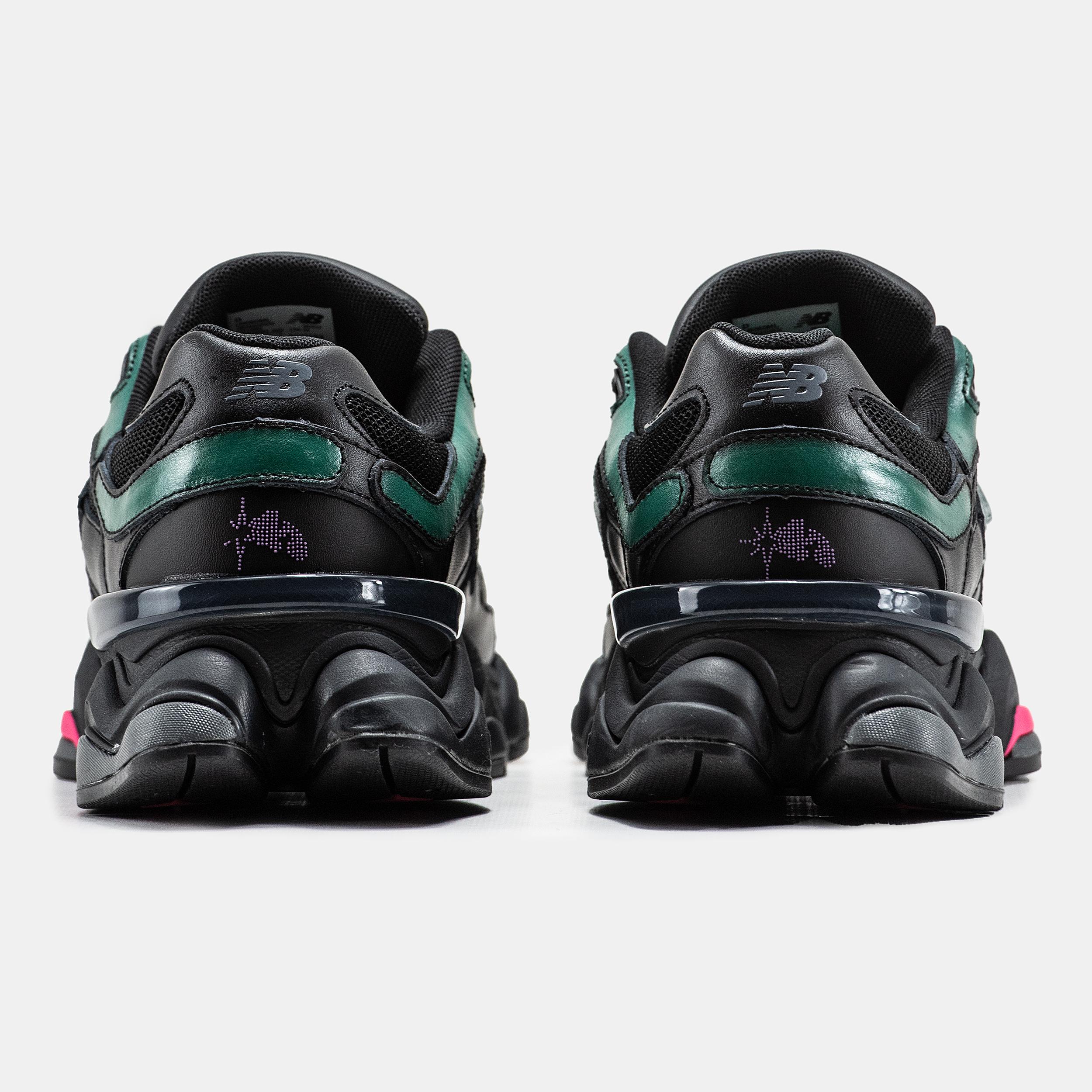 New Balance 9060 x Mowalola Black Green Pink - изображение 4
