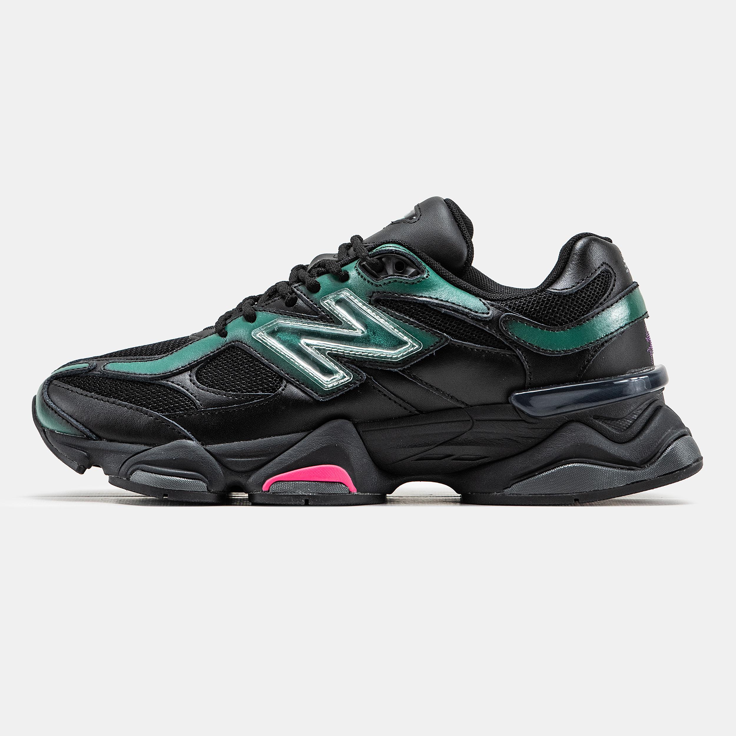New Balance 9060 x Mowalola Black Green Pink