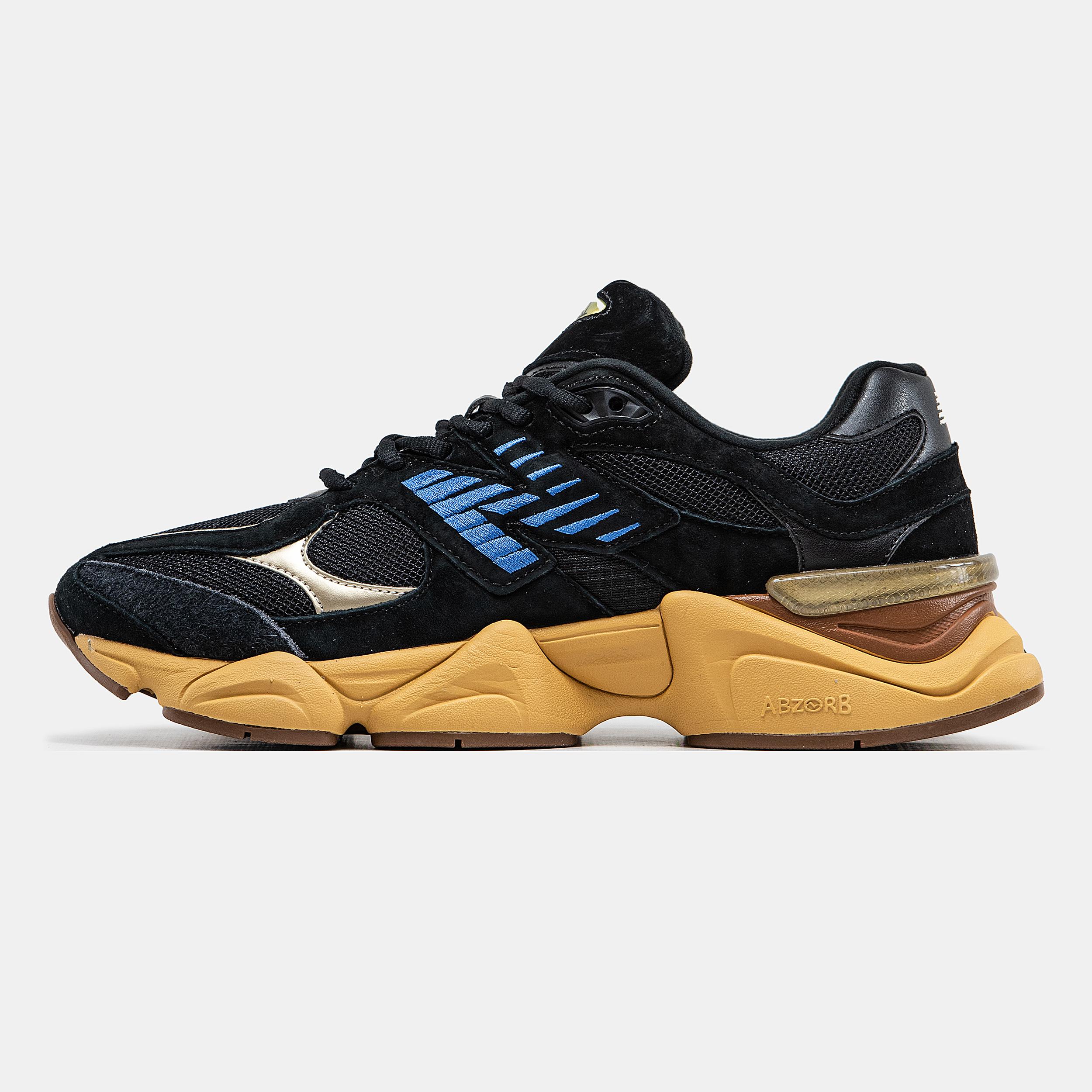 New Balance 9060 "Black Royal Blue Gum" - изображение 2