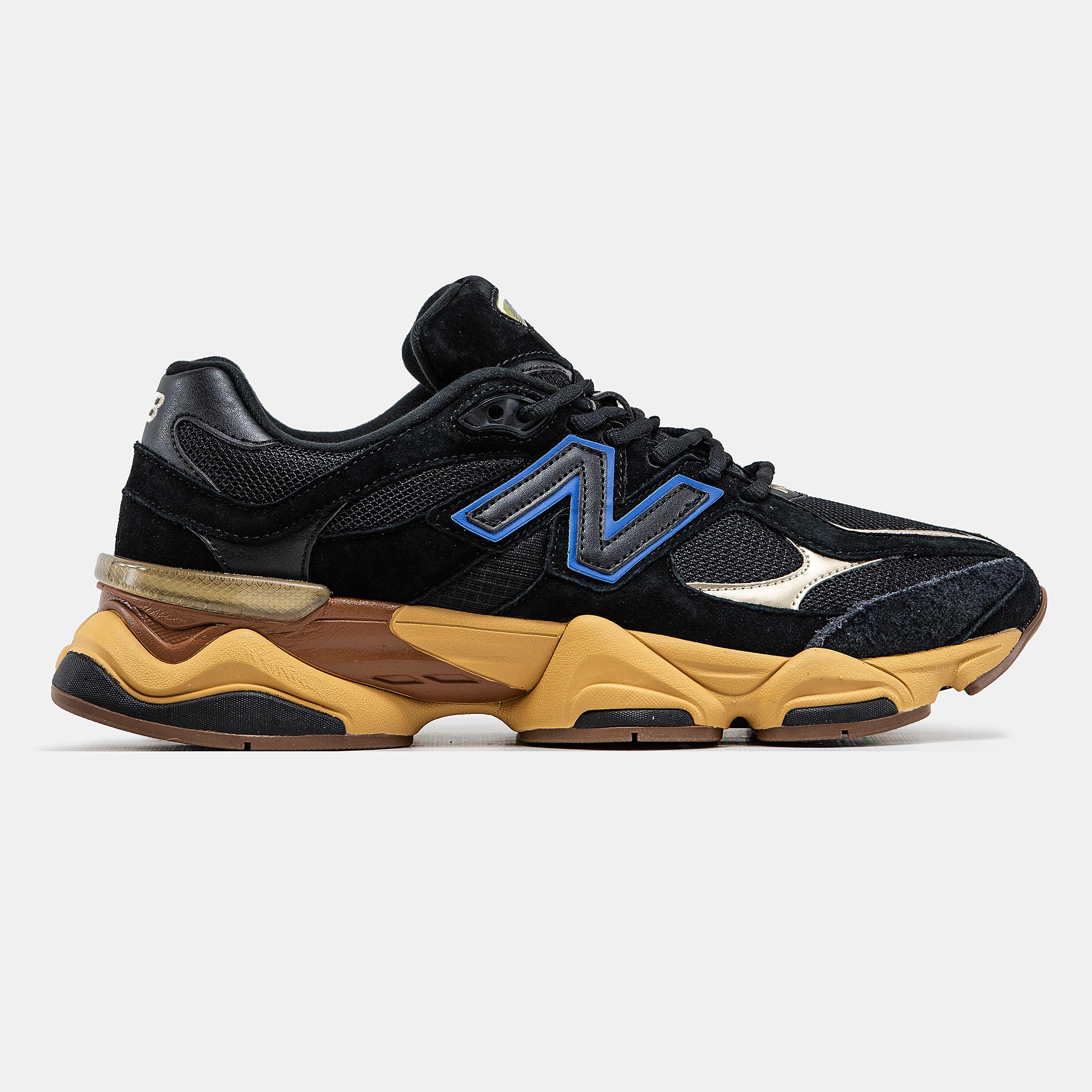 New Balance 9060 "Black Royal Blue Gum" - изображение 4