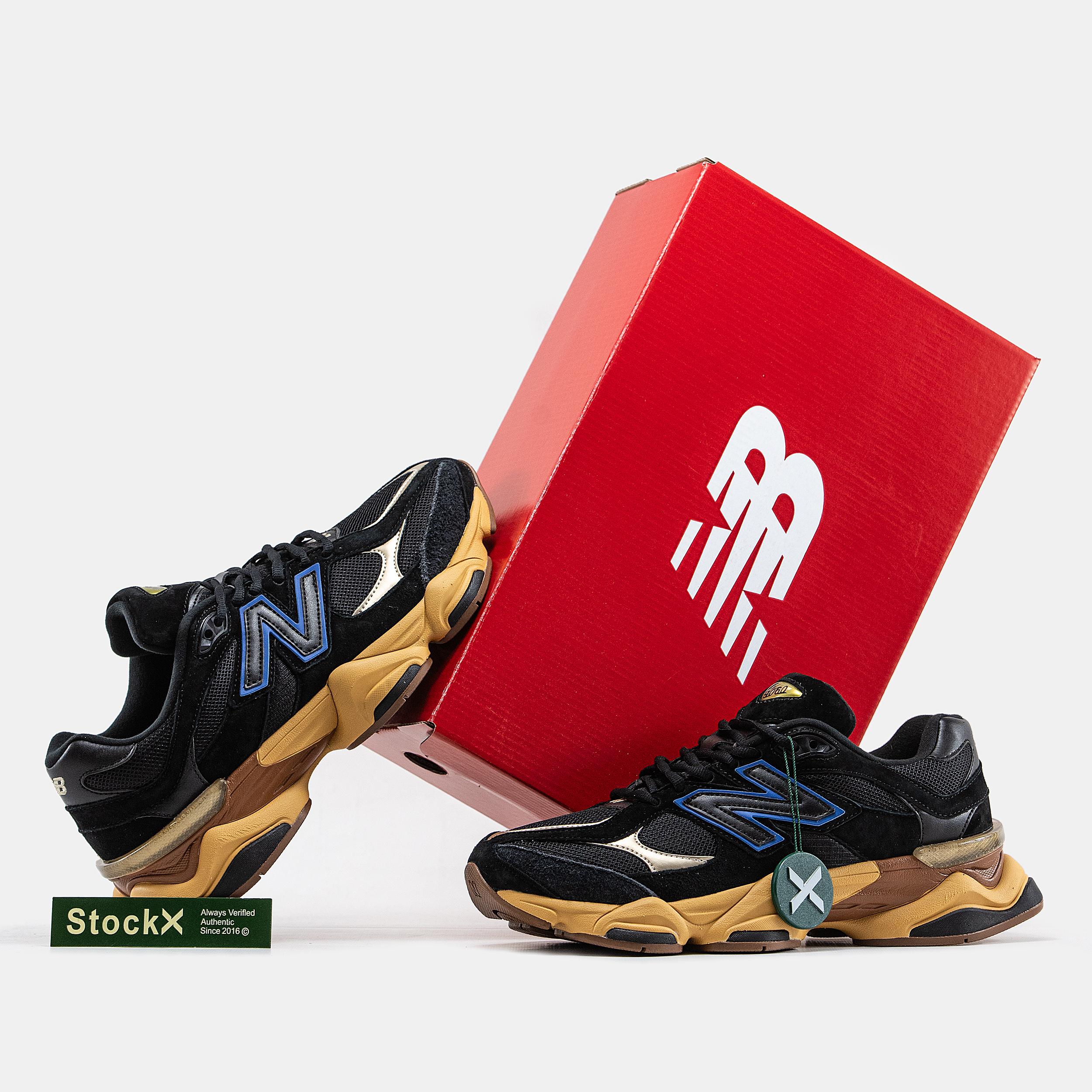 New Balance 9060 "Black Royal Blue Gum" - изображение 7