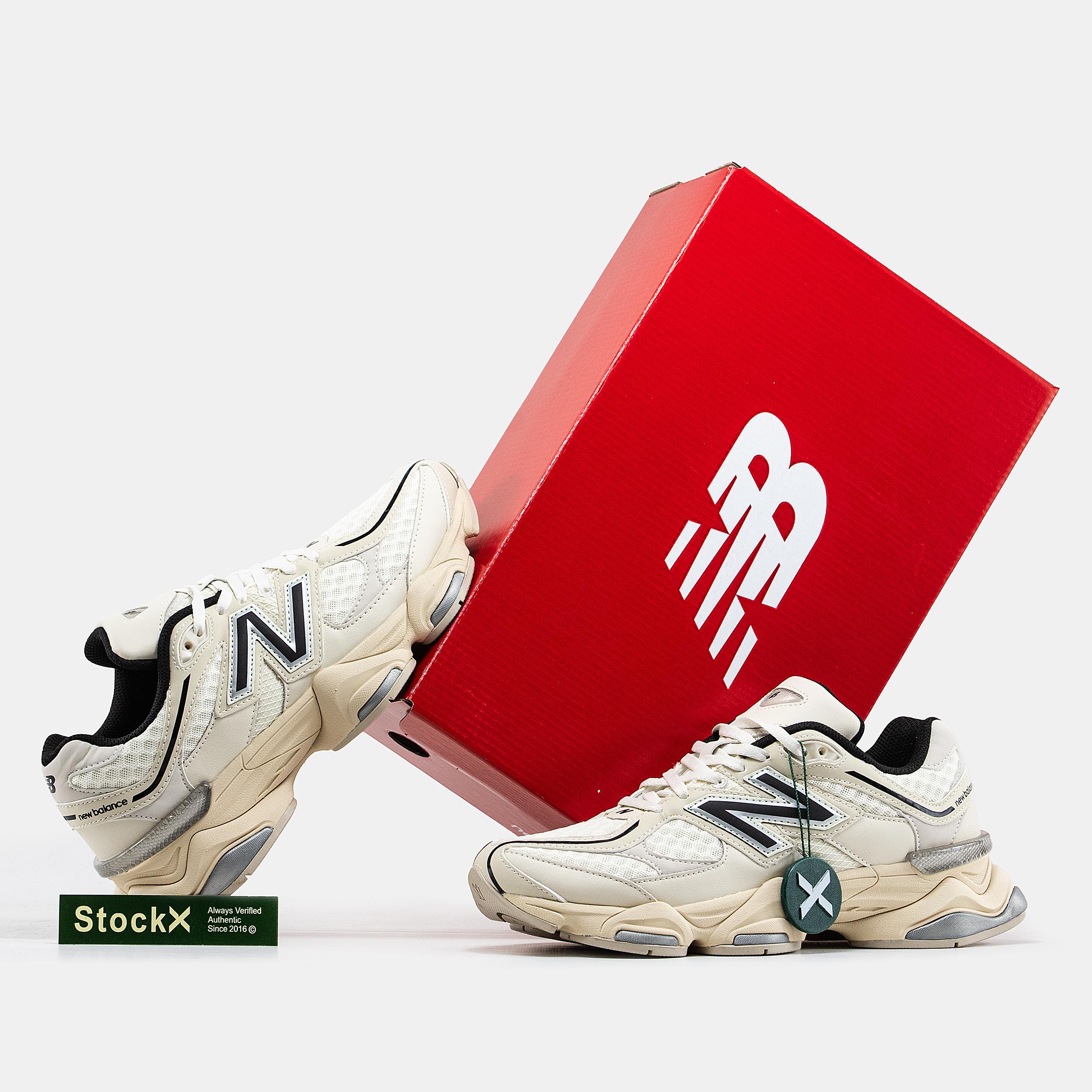New Balance 9060 Cream Black Silver - изображение 9