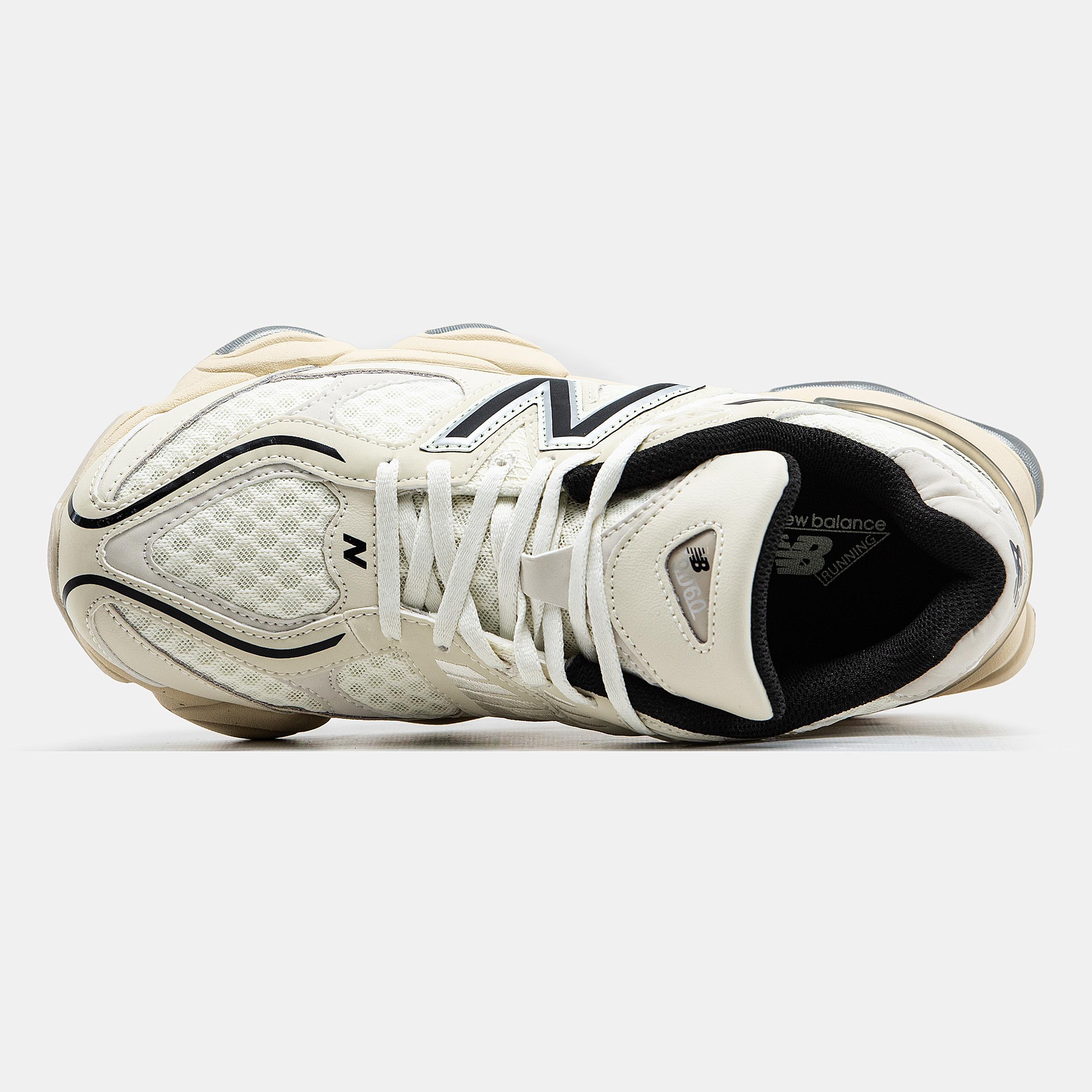 New Balance 9060 Cream Black Silver - изображение 2