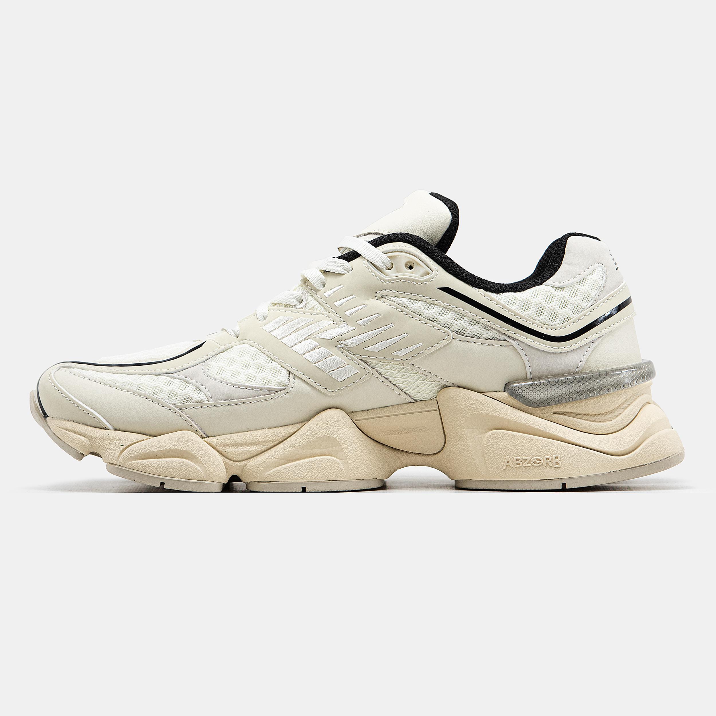 New Balance 9060 Cream Black Silver - изображение 3