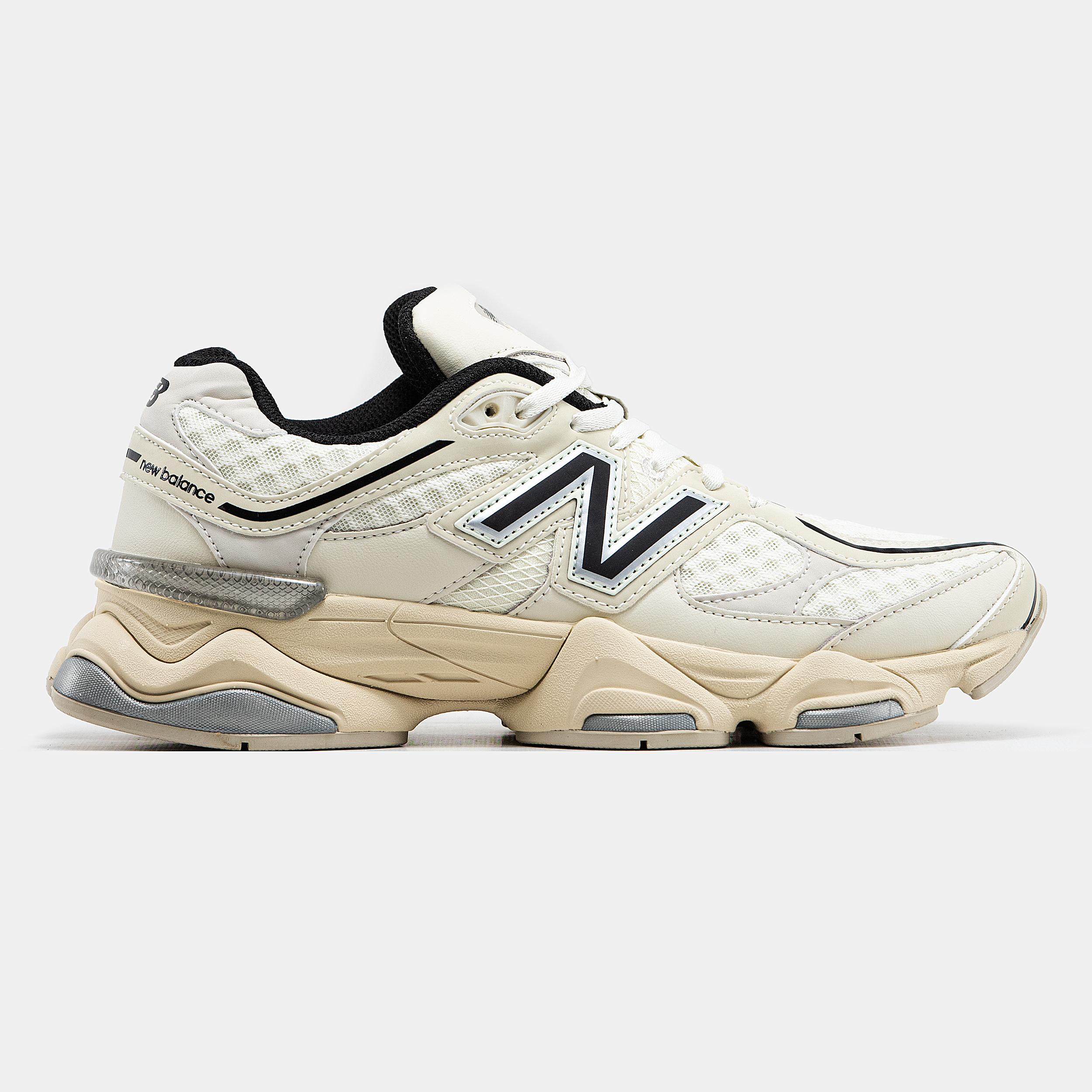 New Balance 9060 Cream Black Silver - изображение 4