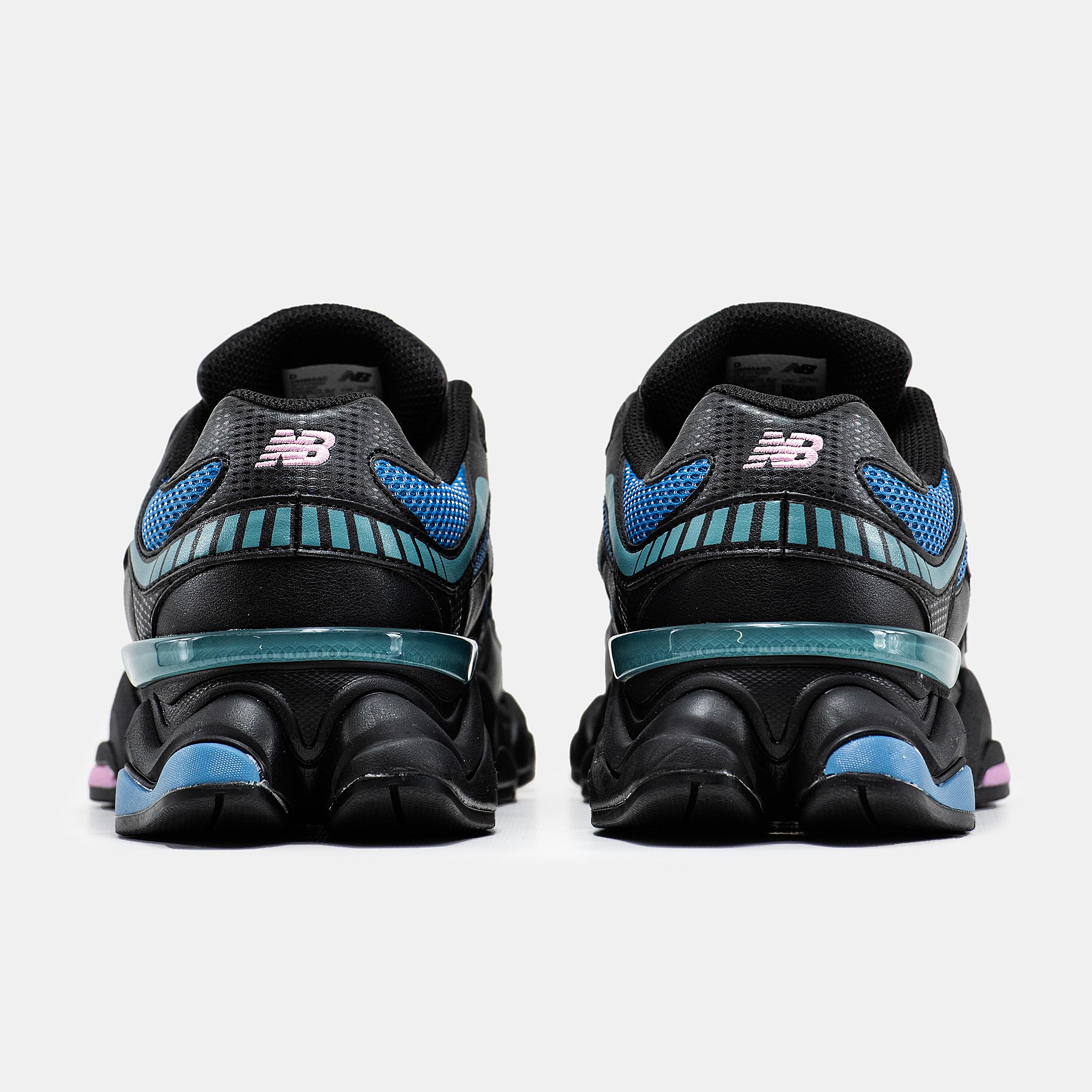 New Balance 9060 Black Blue Aqua Pink - изображение 9