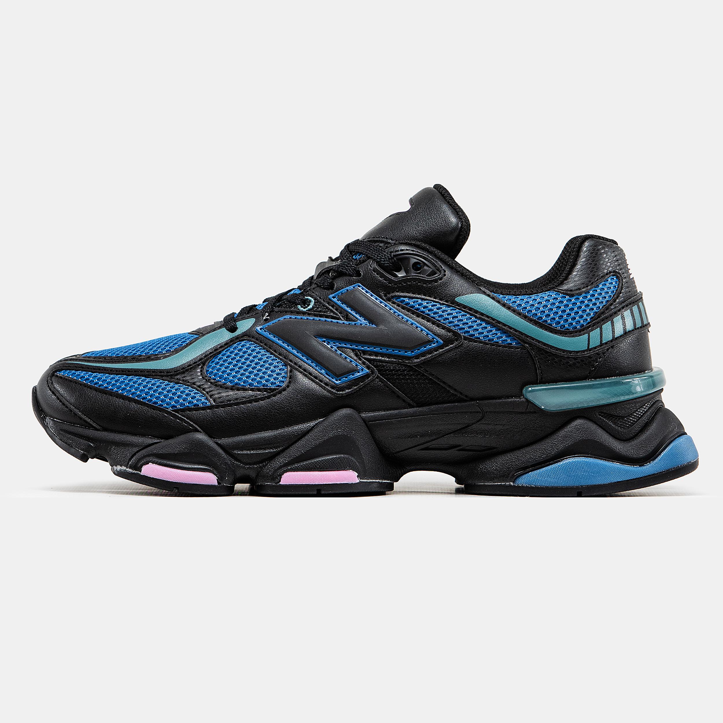New Balance 9060 Black Blue Aqua Pink