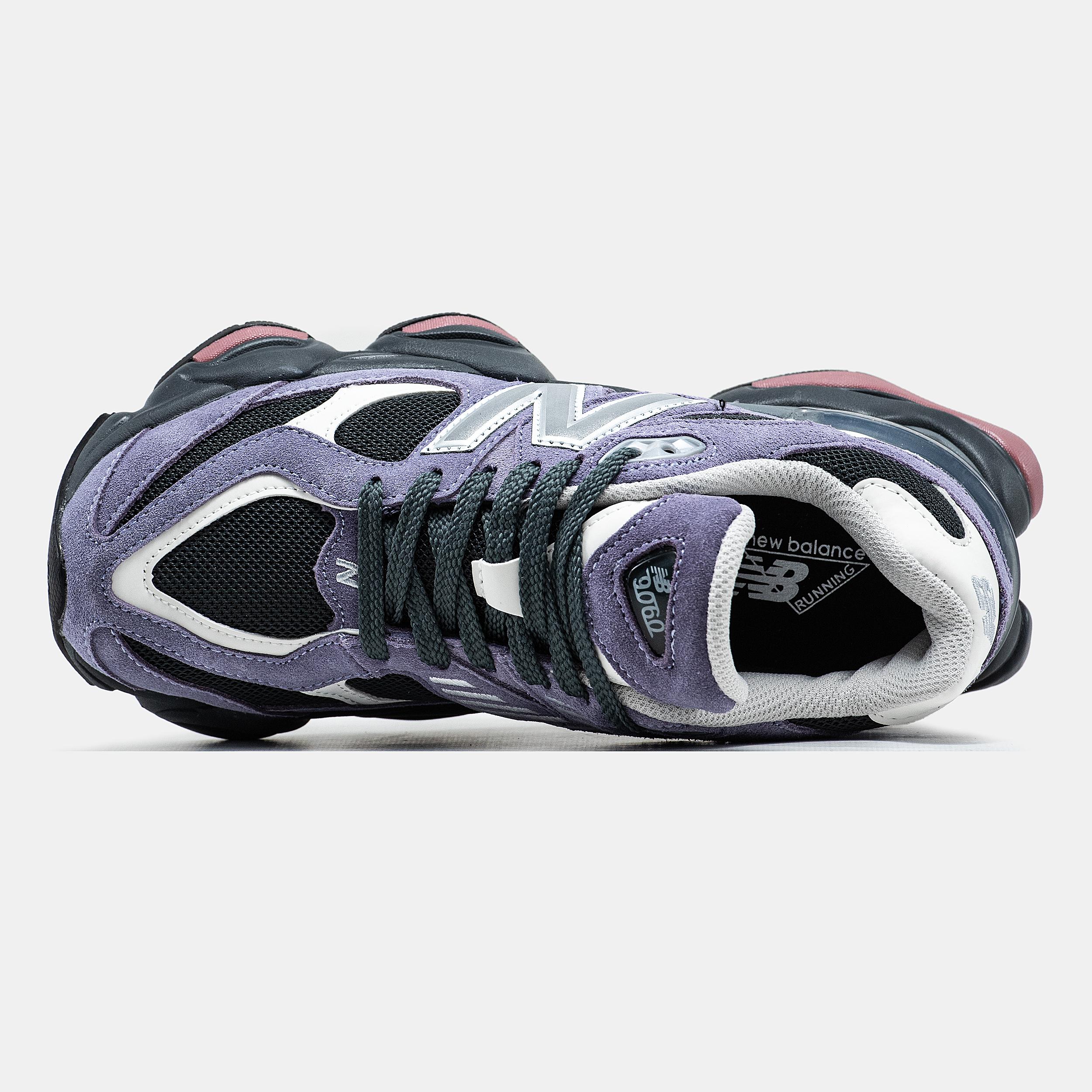New Balance 9060 Purple Black White Pink - изображение 3