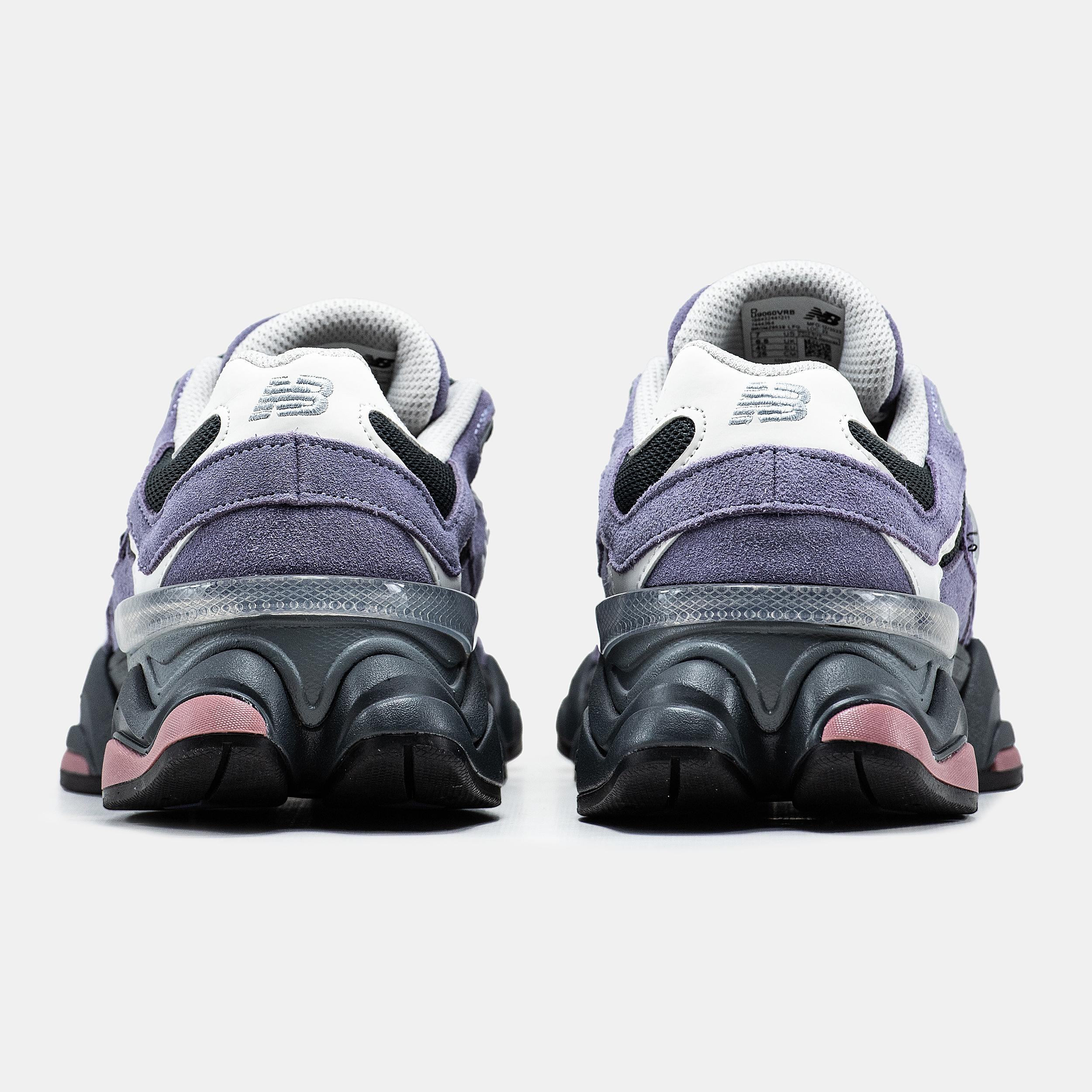 New Balance 9060 Purple Black White Pink - изображение 4
