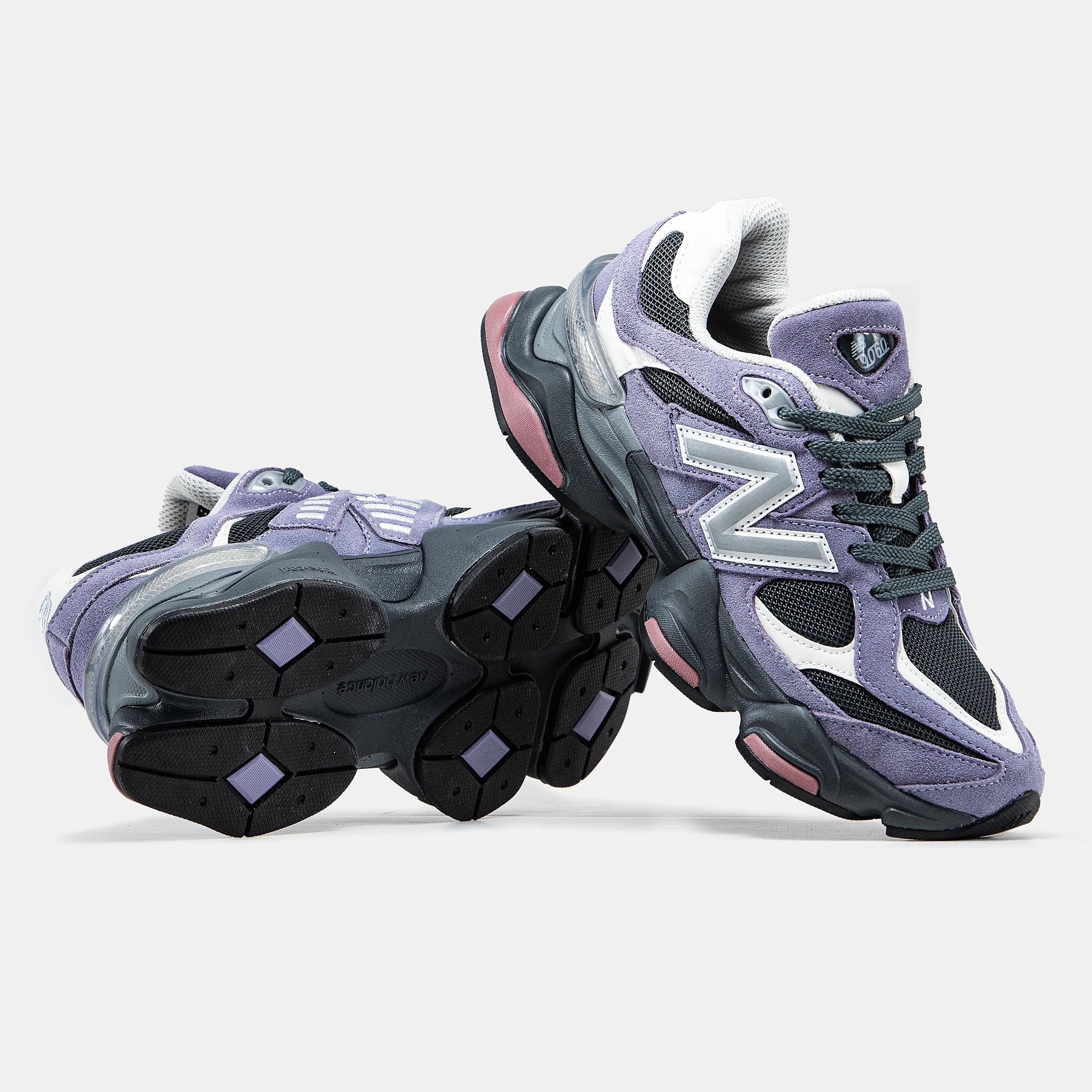 New Balance 9060 Purple Black White Pink - изображение 6