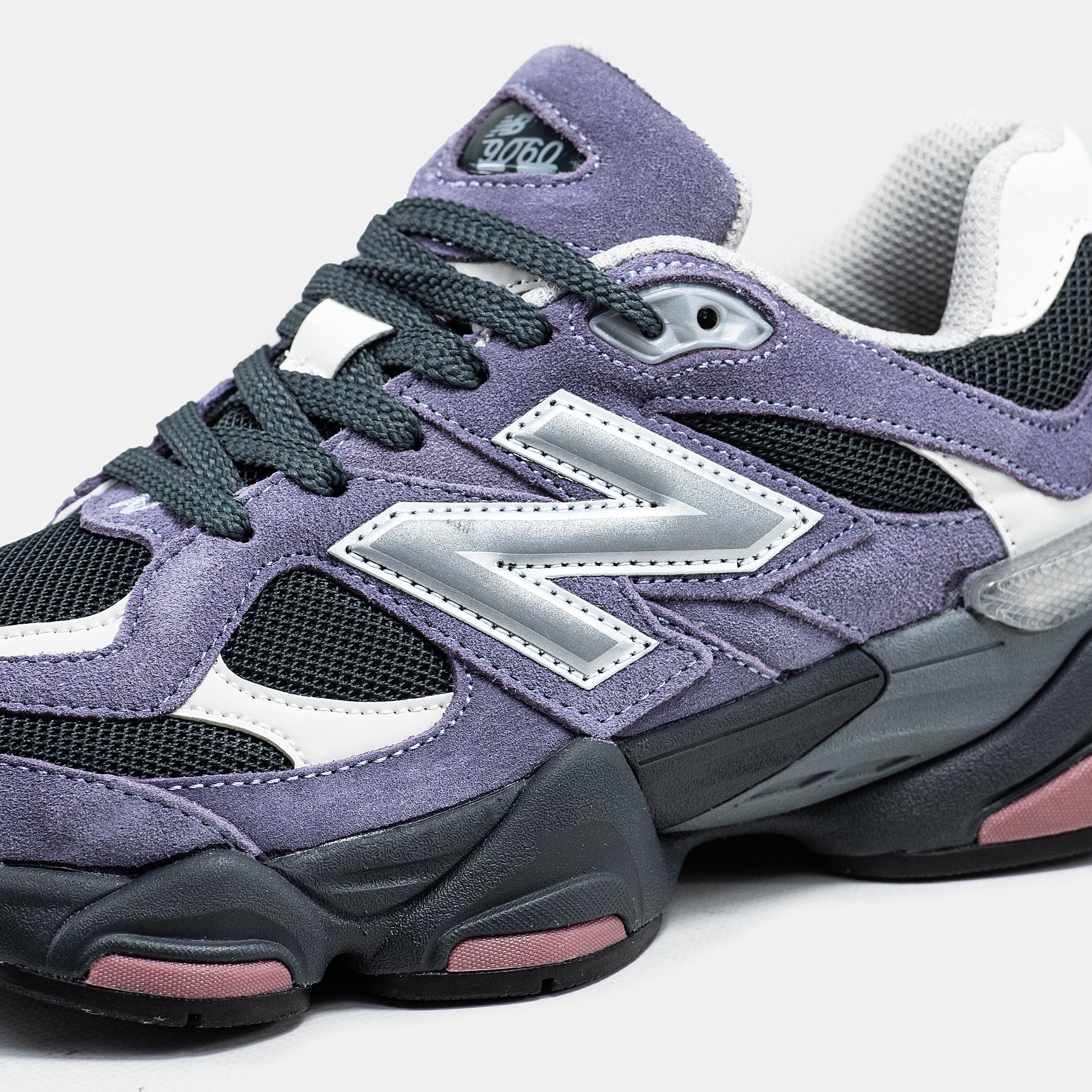 New Balance 9060 Purple Black White Pink - изображение 7