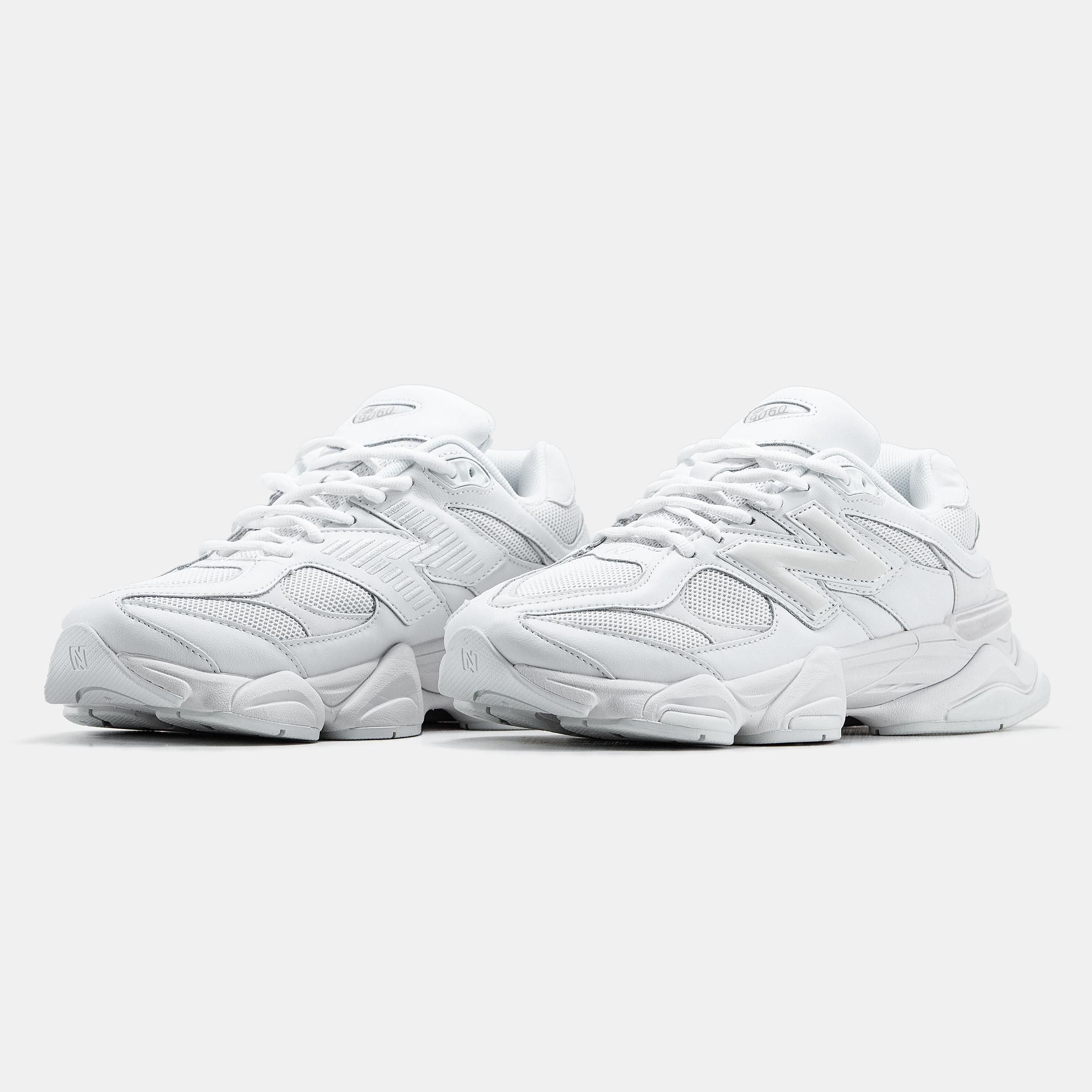New Balance 9060 Triple White - изображение 5