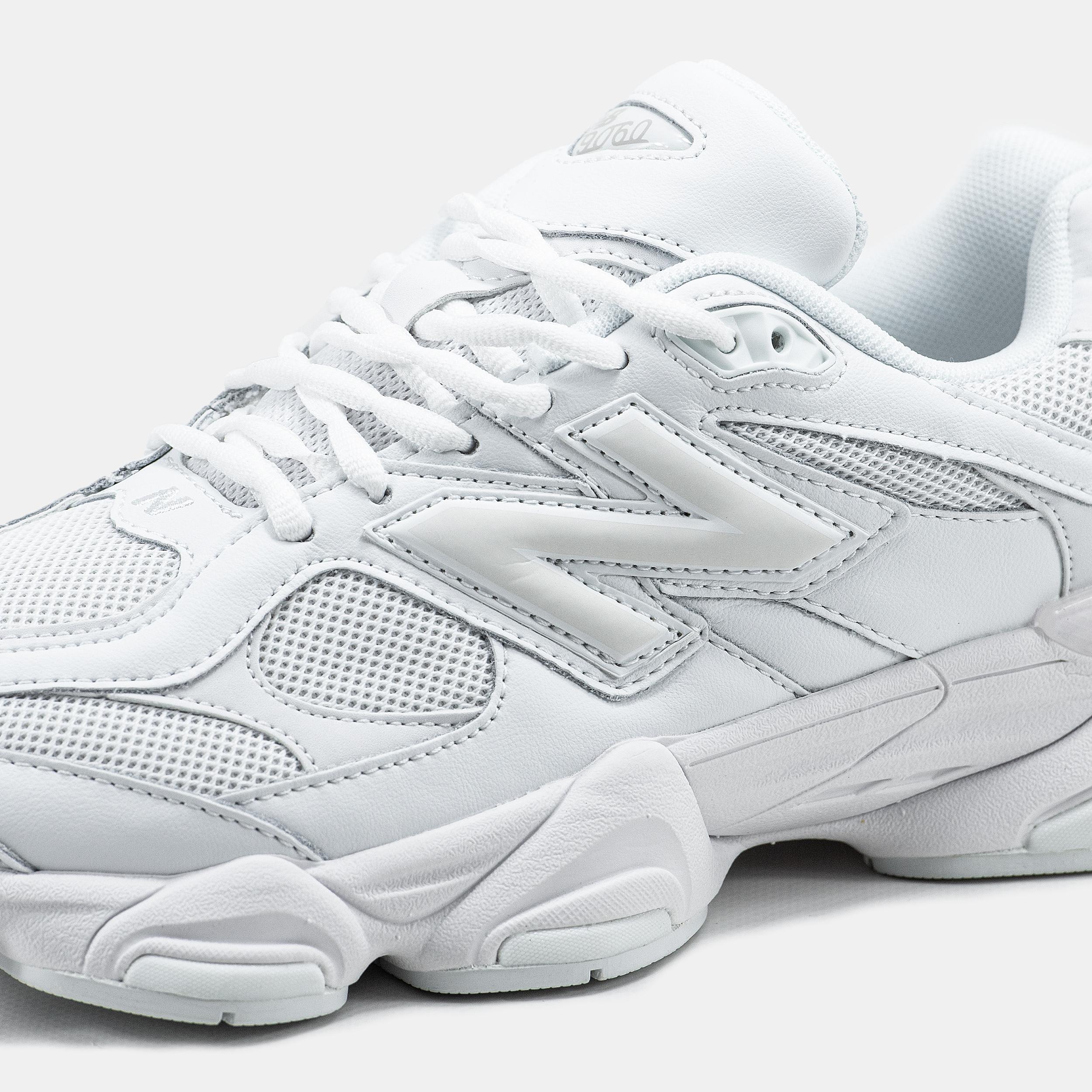 New Balance 9060 Triple White - изображение 7