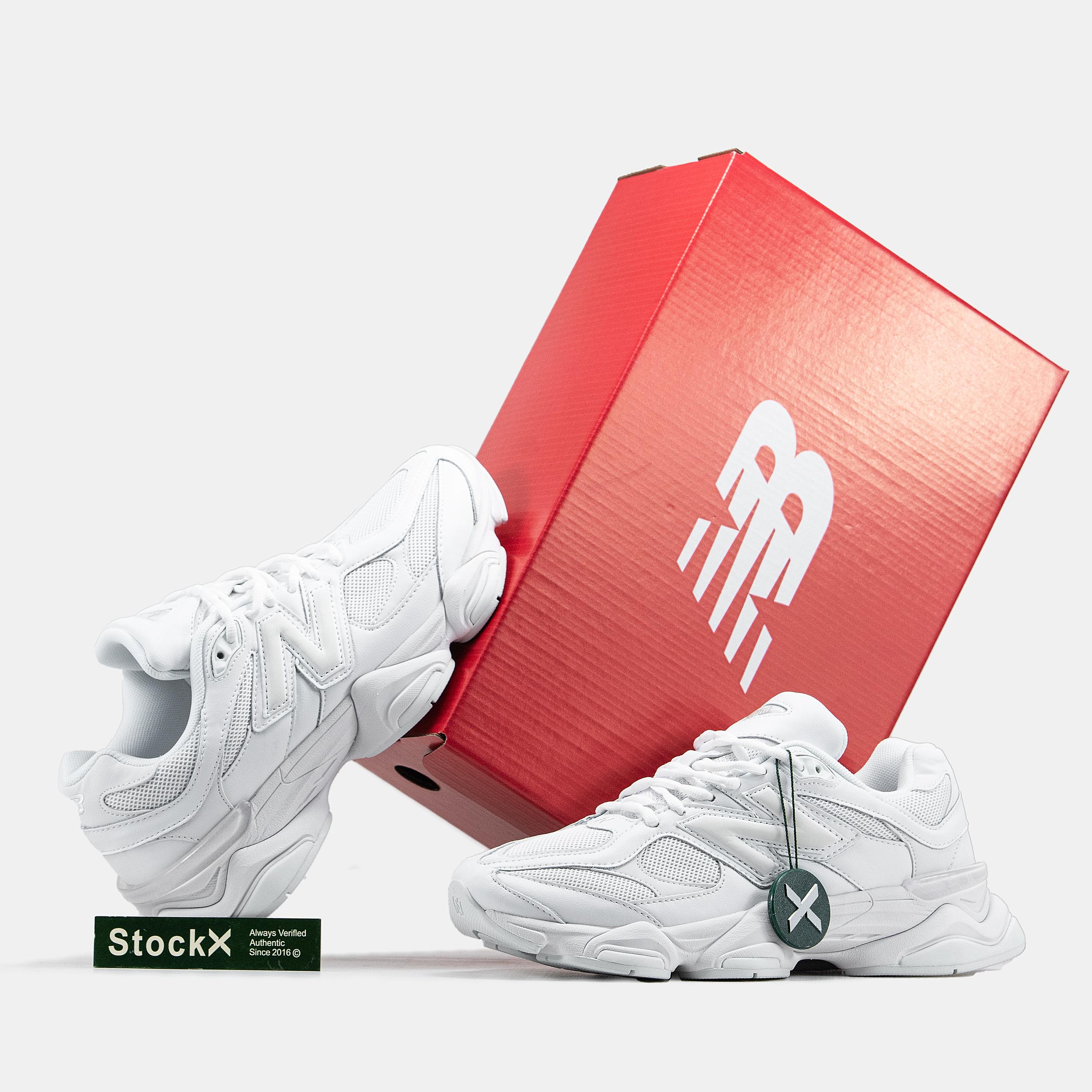 New Balance 9060 Triple White - изображение 8