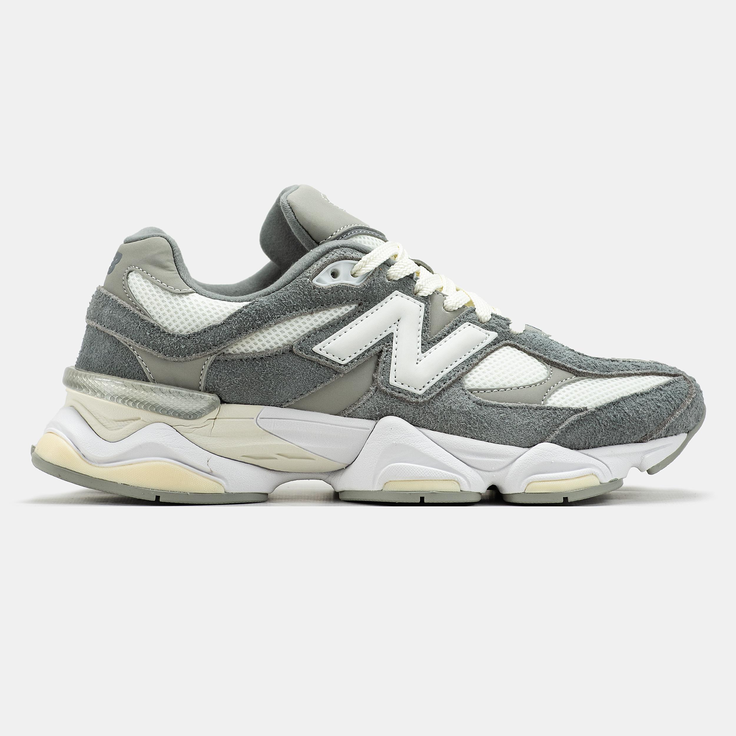 New Balance 9060 Grey Cream White - изображение 3