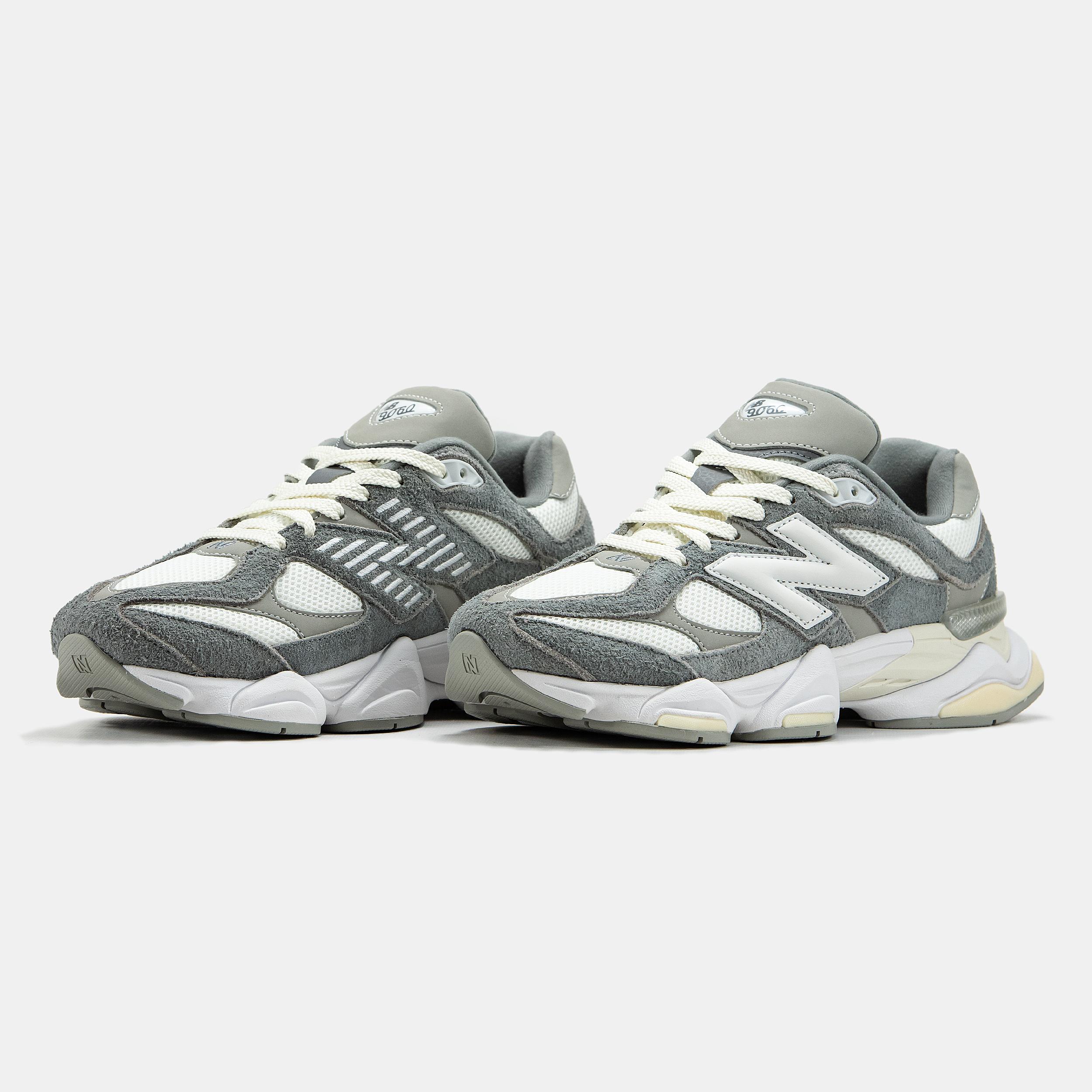 New Balance 9060 Grey Cream White - изображение 6