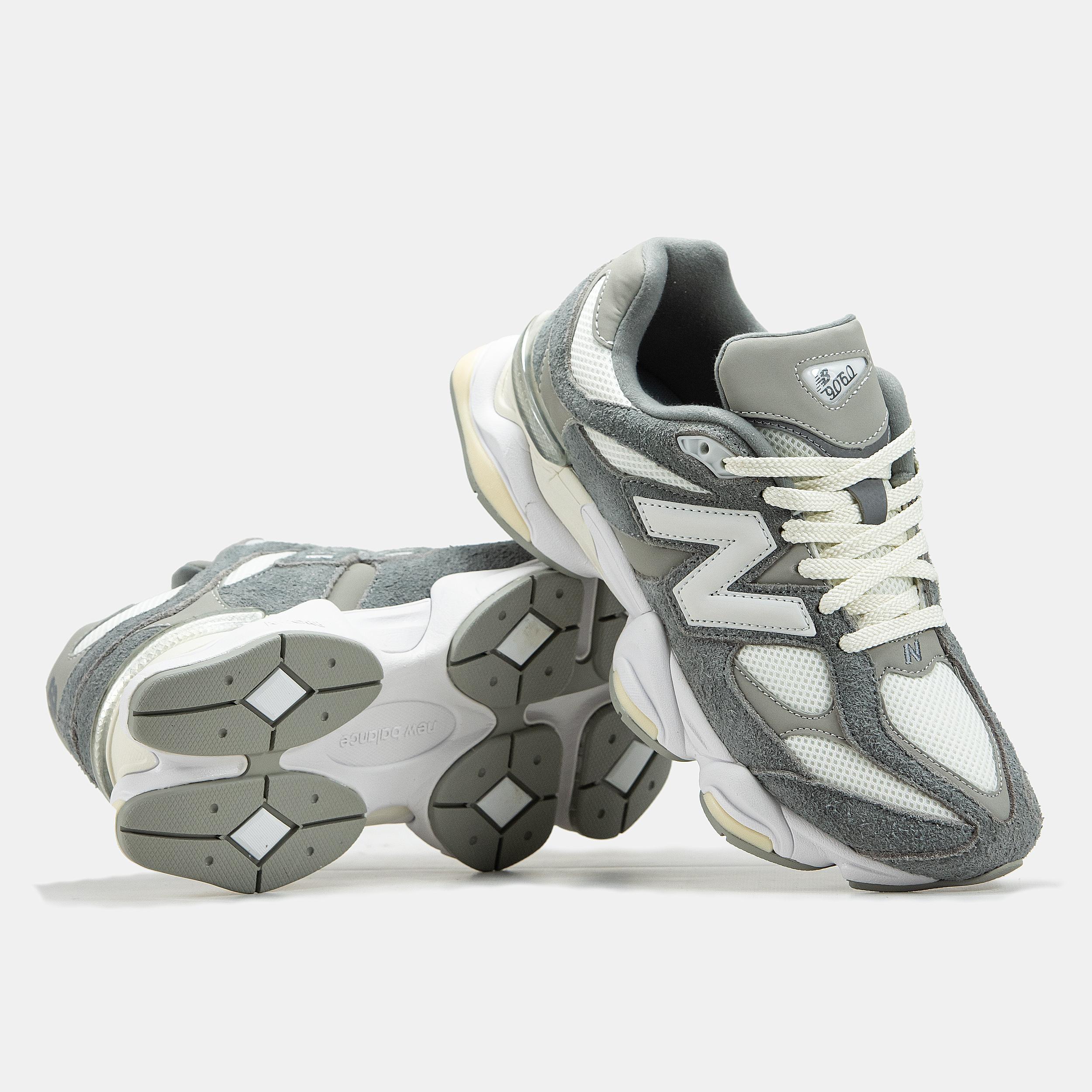 New Balance 9060 Grey Cream White - изображение 7
