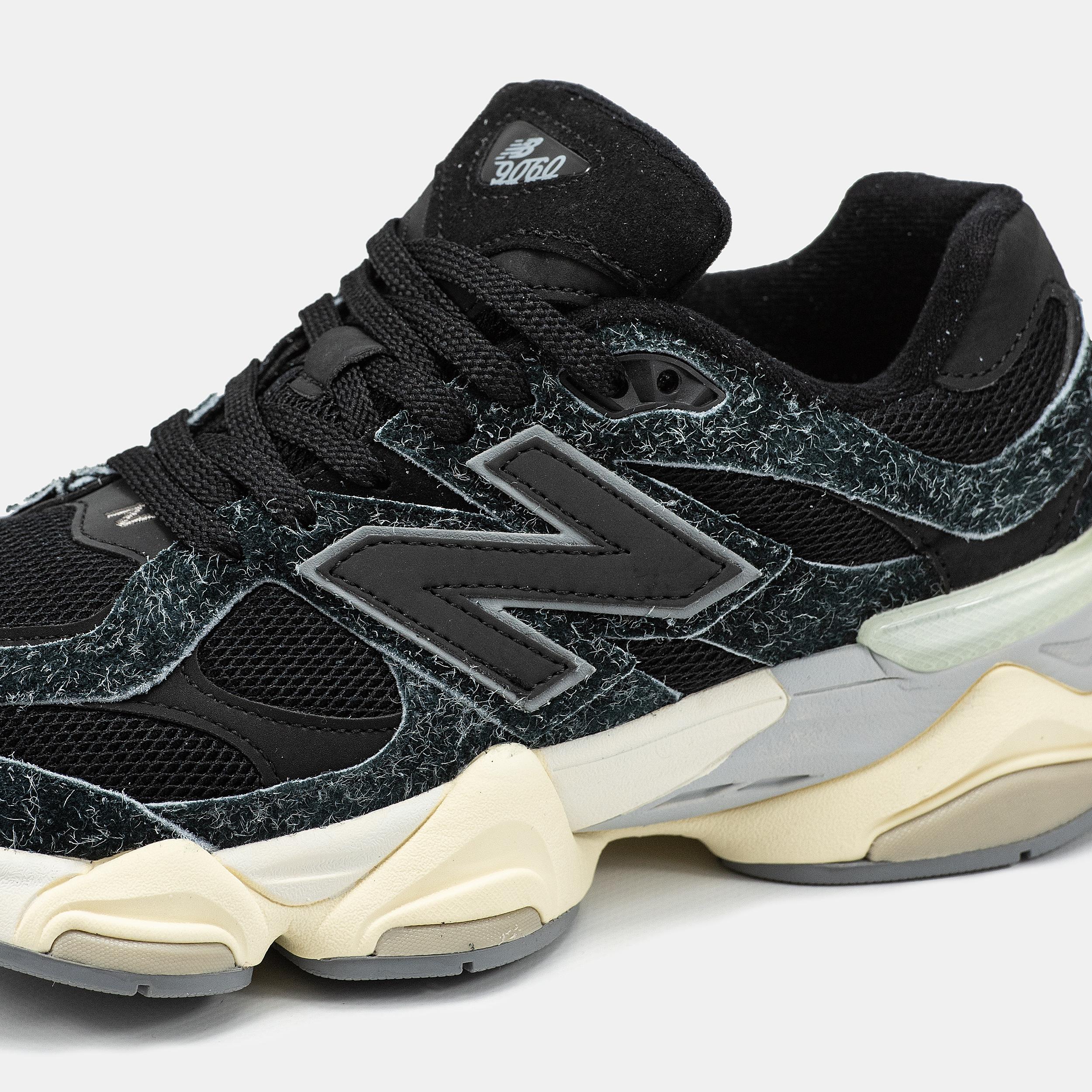 New Balance 9060 Black Grey Marble - изображение 7