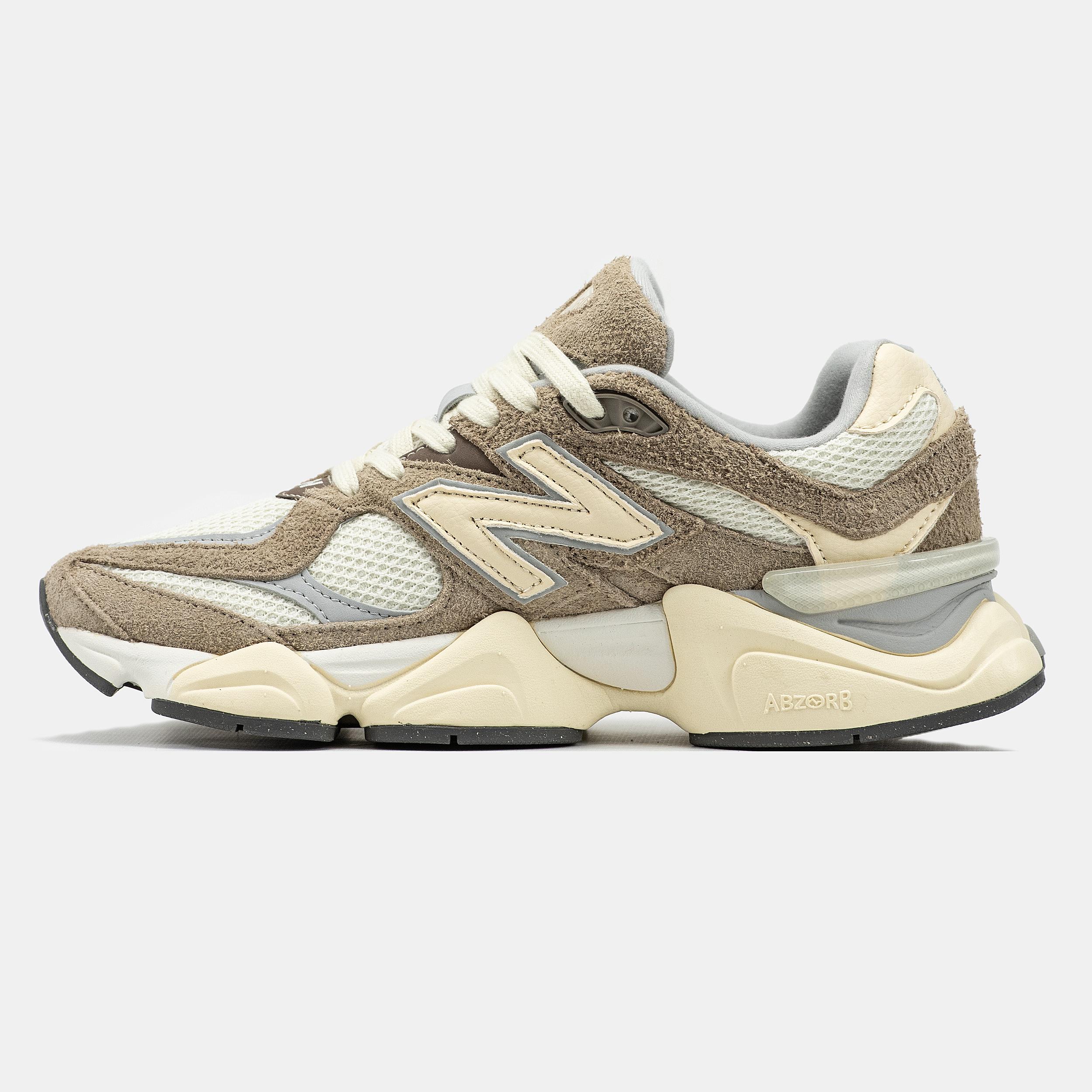 New Balance 9060 Beige Cream Grey - изображение 2