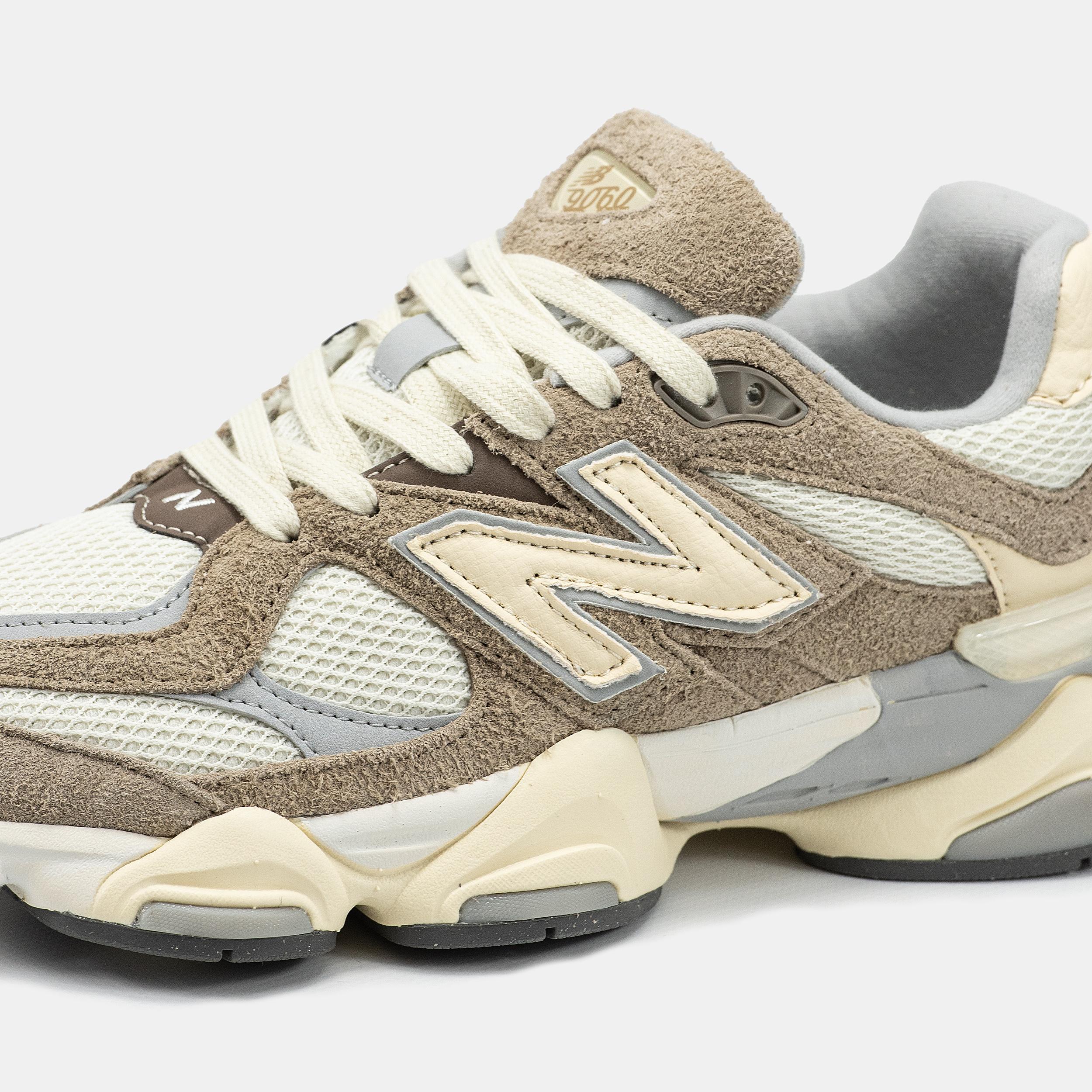 New Balance 9060 Beige Cream Grey - изображение 5