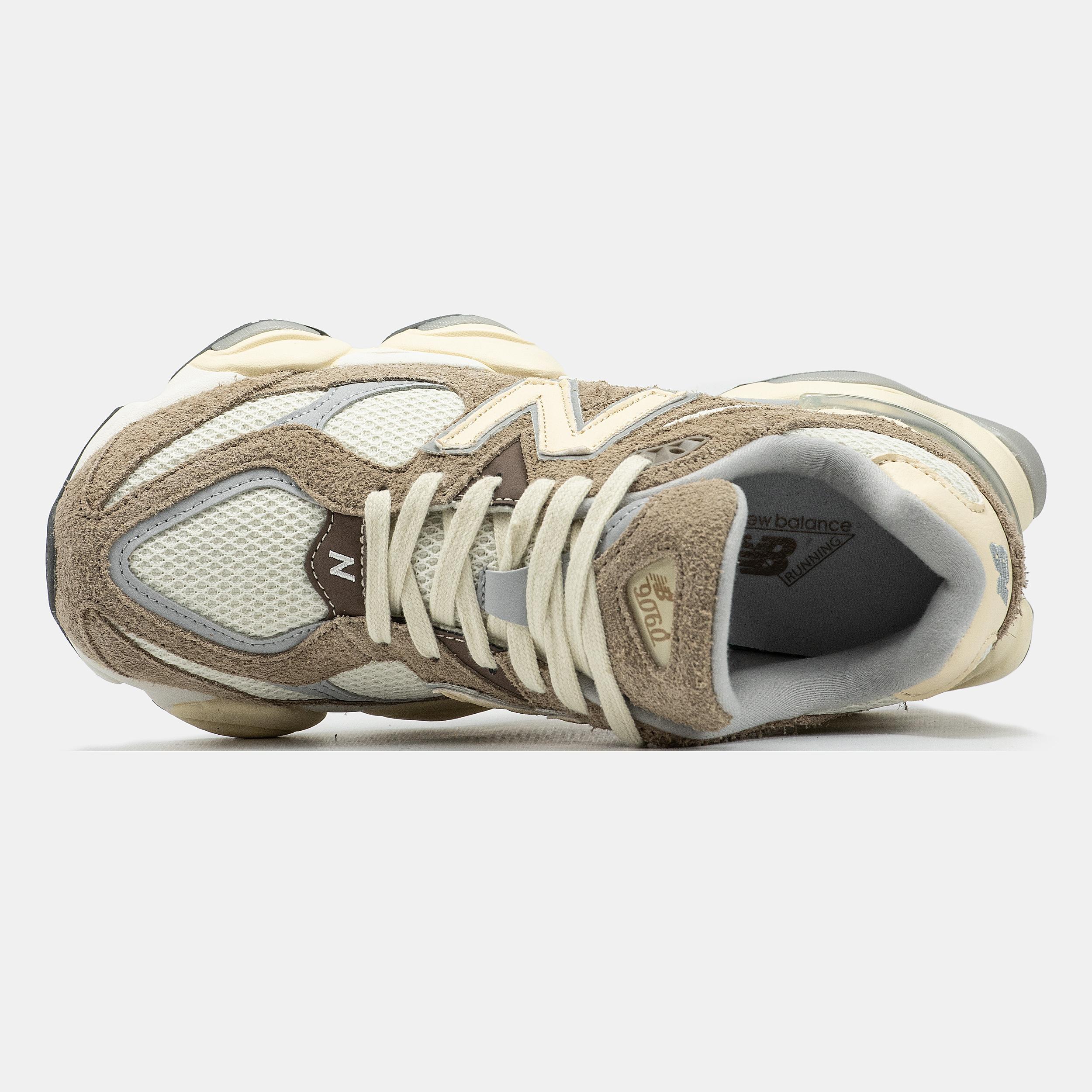 New Balance 9060 Beige Cream Grey - изображение 7