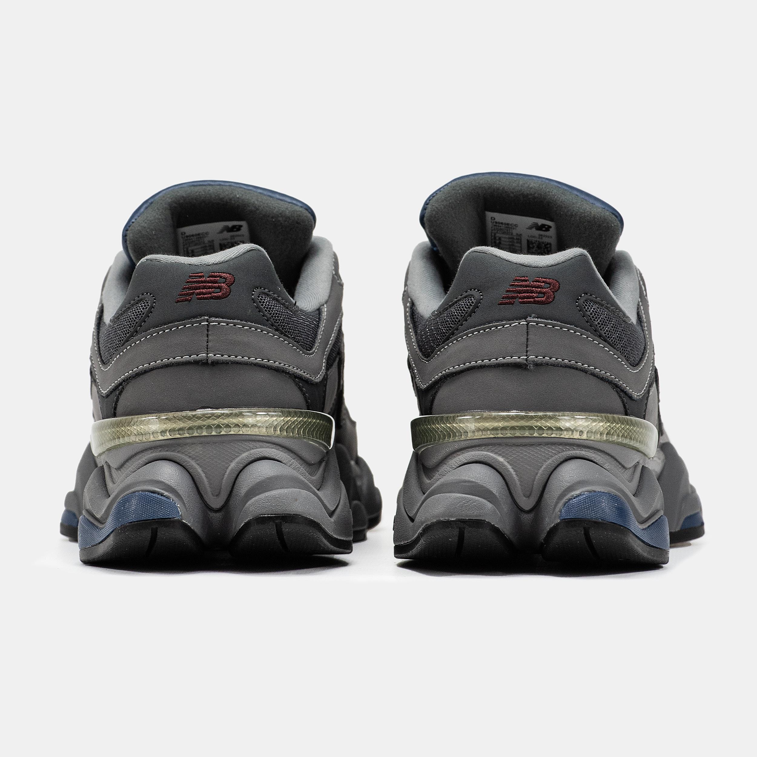 New Balance 9060 Grey Navy Olive Tint - изображение 4