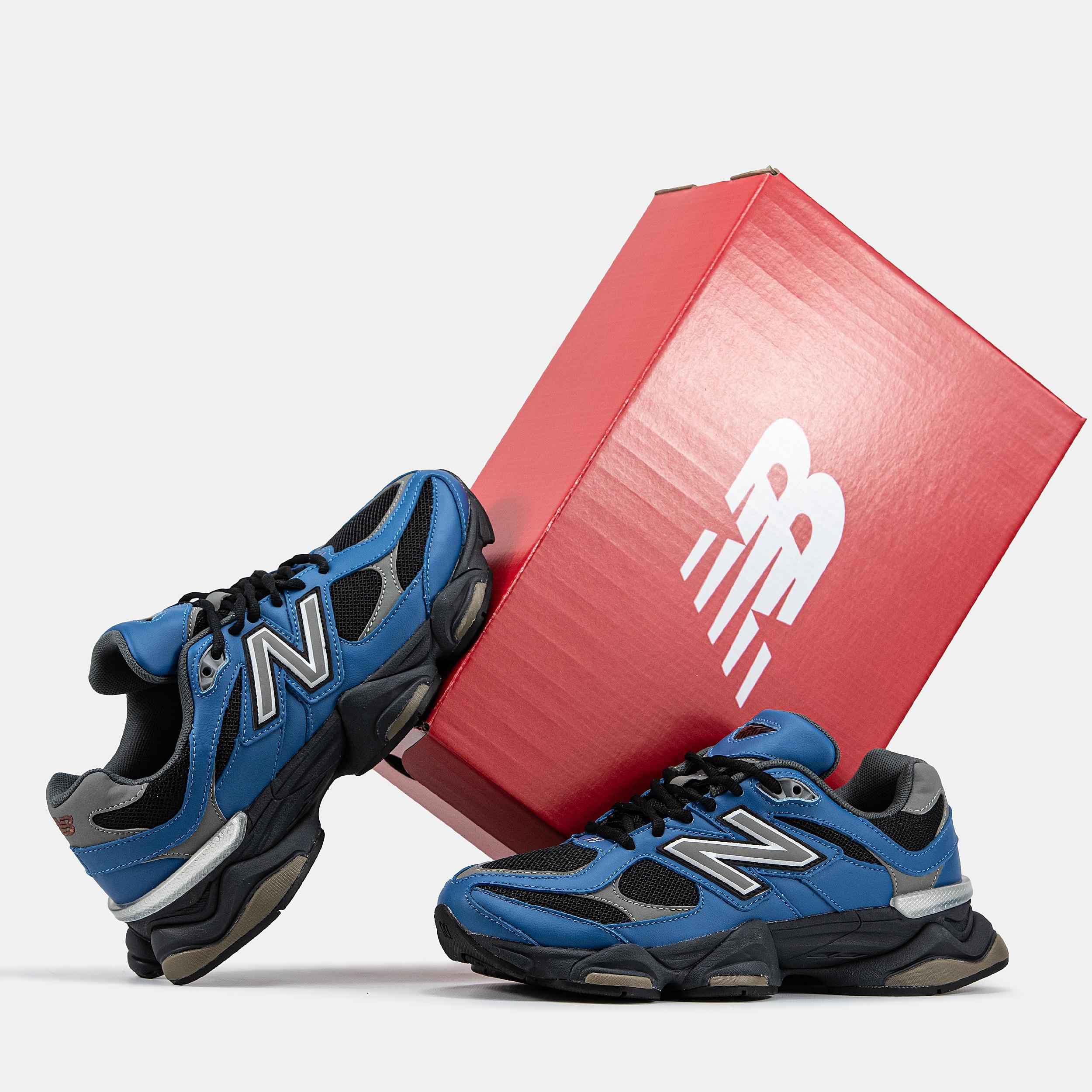 New Balance 9060 Black Blue Grey - изображение 9