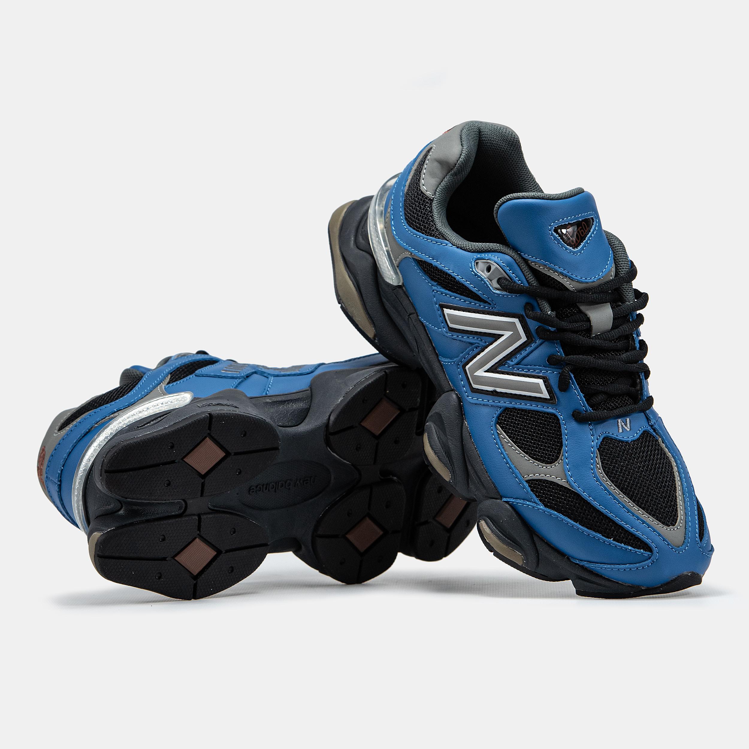 New Balance 9060 Black Blue Grey - изображение 7