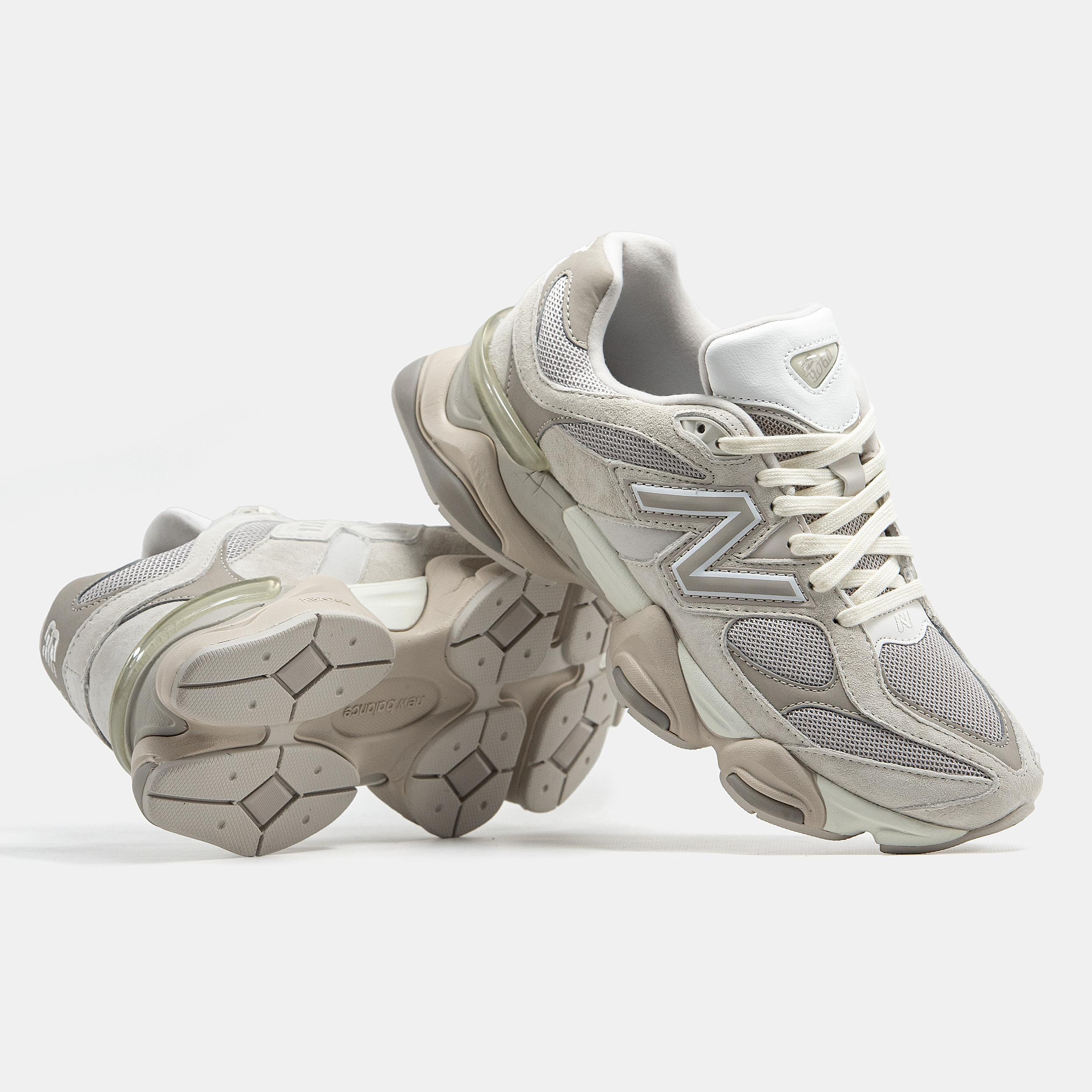 New Balance 9060 Cream Grey Moonbeam - изображение 8