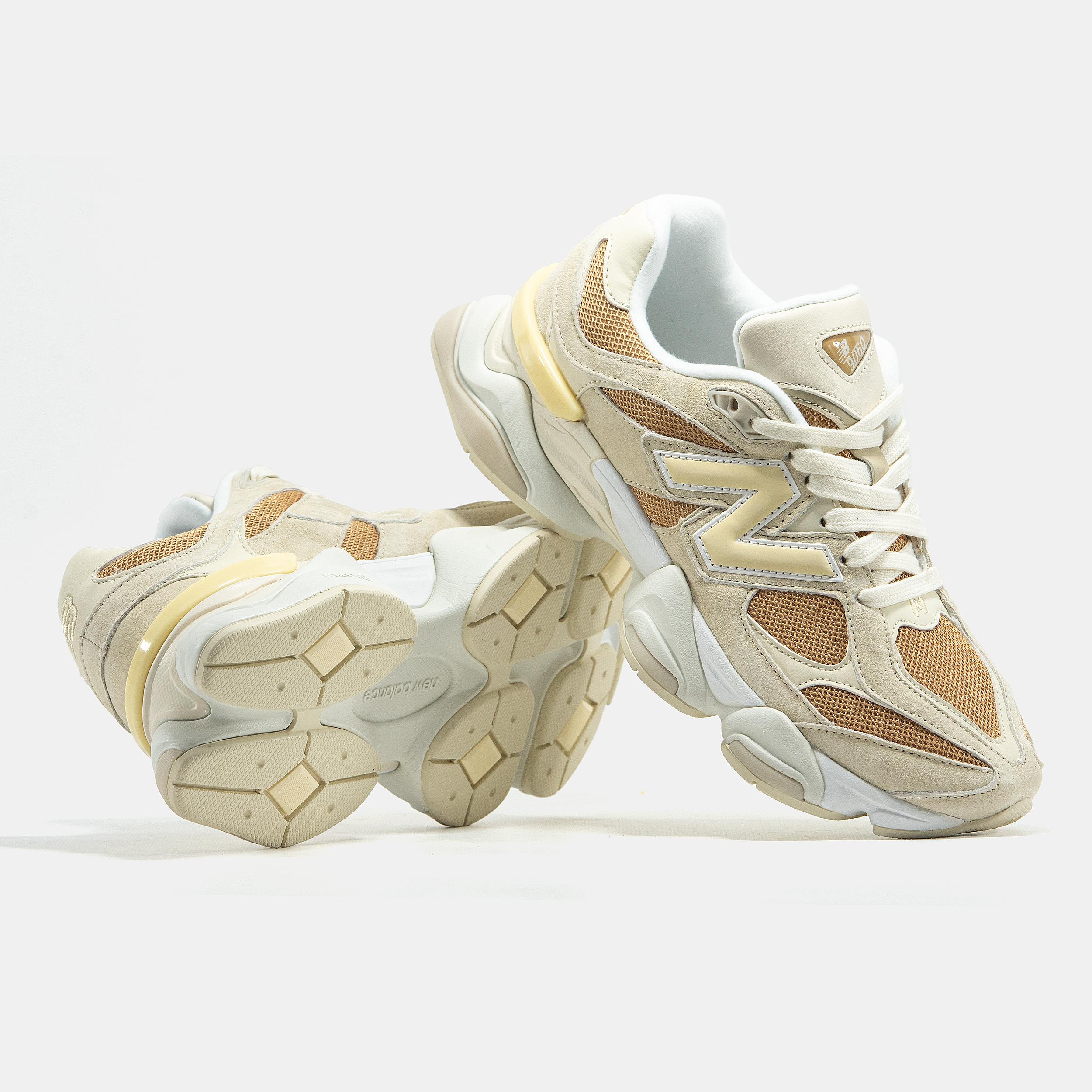 New Balance 9060 Cream Yellow Sand - изображение 5